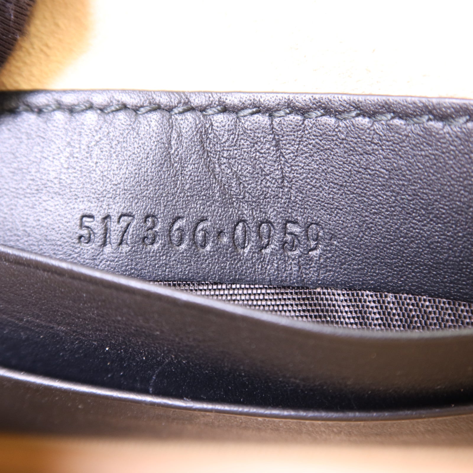 GUCCI 絨布/漆皮皮革Accessories Pouch金扣手拿包