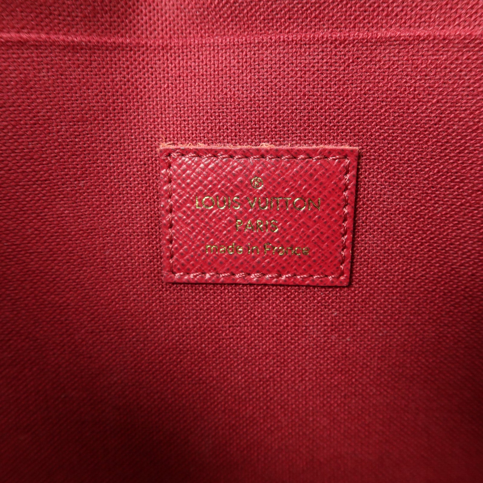 LOUIS VUITTON Monogram Pochette Felicie金扣鏈帶肩背袋