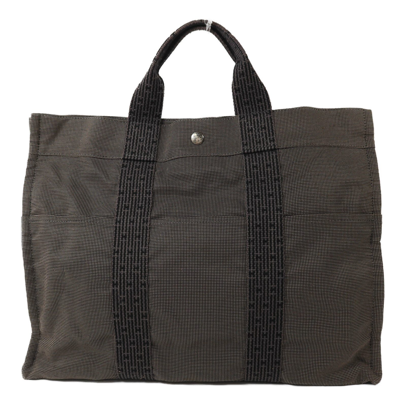 HERMES 帆布Herline MM手挽袋