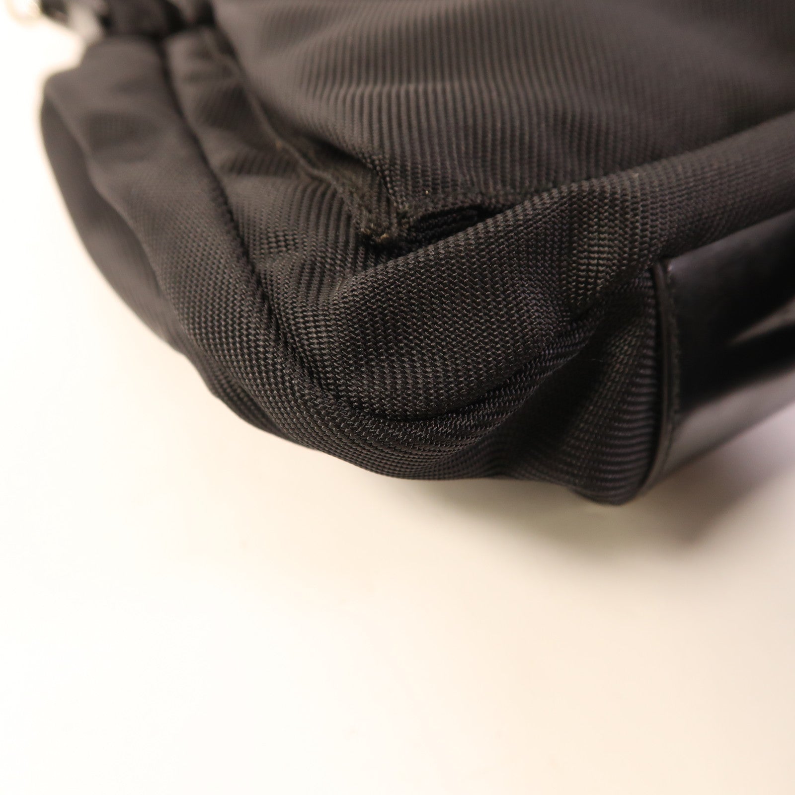 GUCCI 尼龍2 Way Shoulder Bag銀扣手挽肩背兩用袋