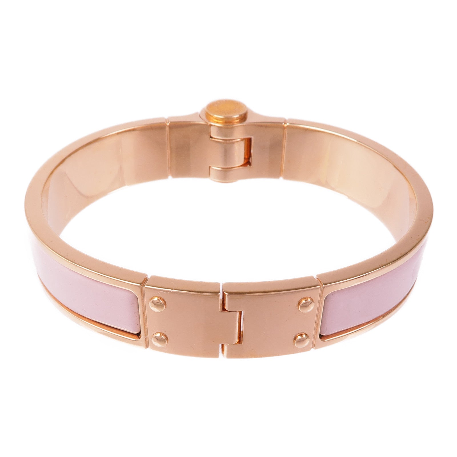 HERMES 金屬/琺瑯Charniere Bracelet手鐲