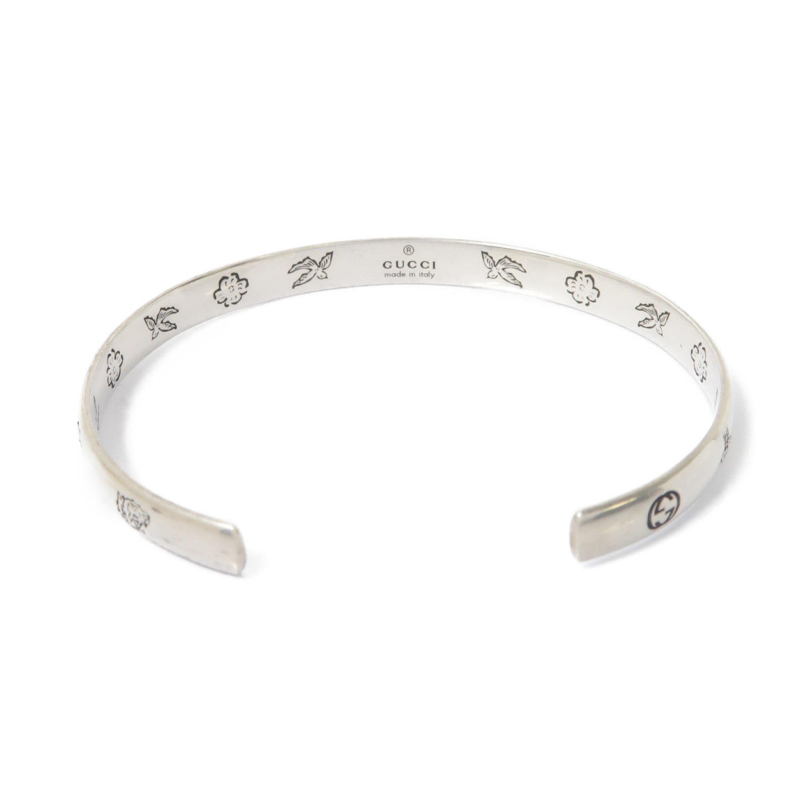 GUCCI 925純銀Blind Tor Love手鏈