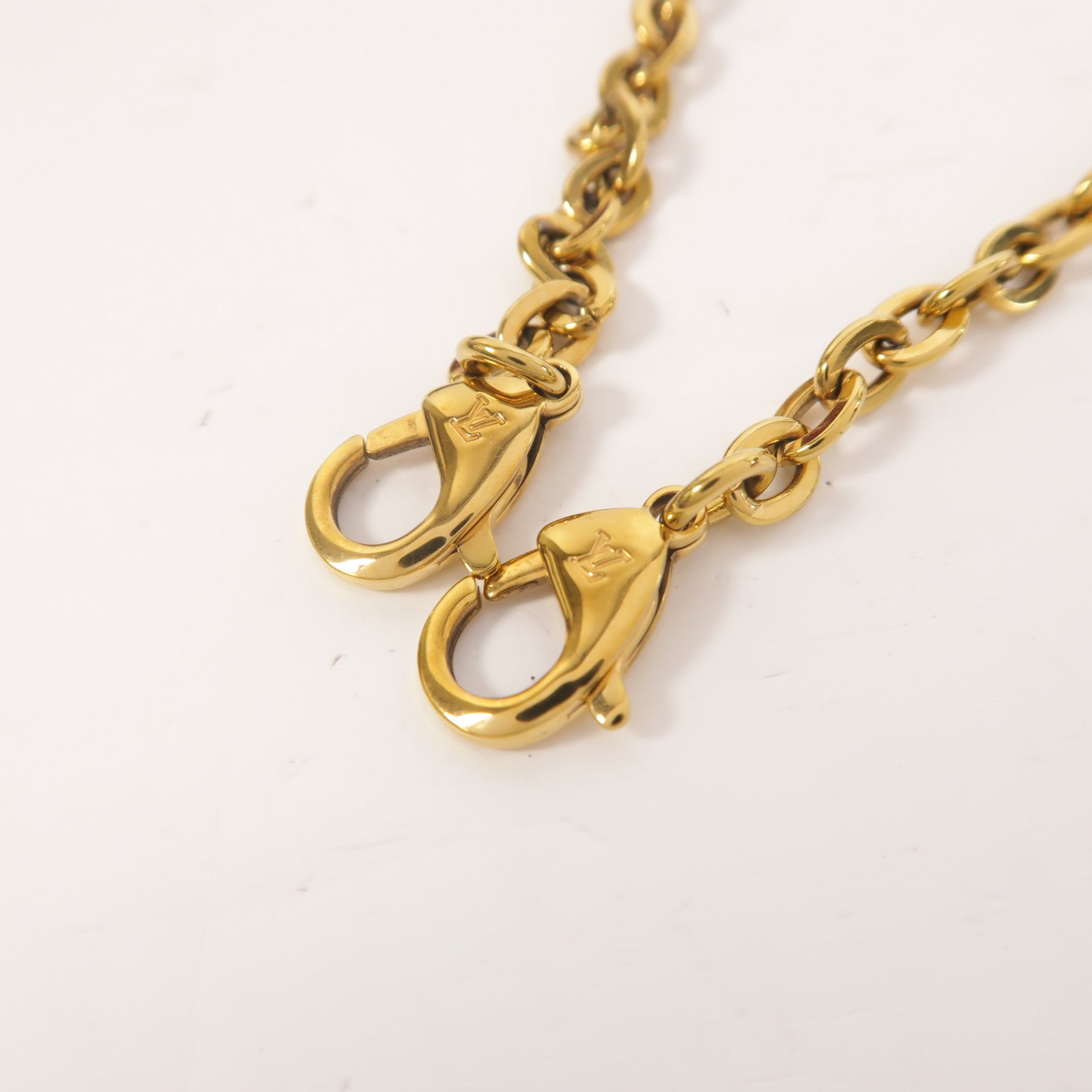 LOUIS VUITTON Monogram Portefeuille Flore鏈帶肩背袋