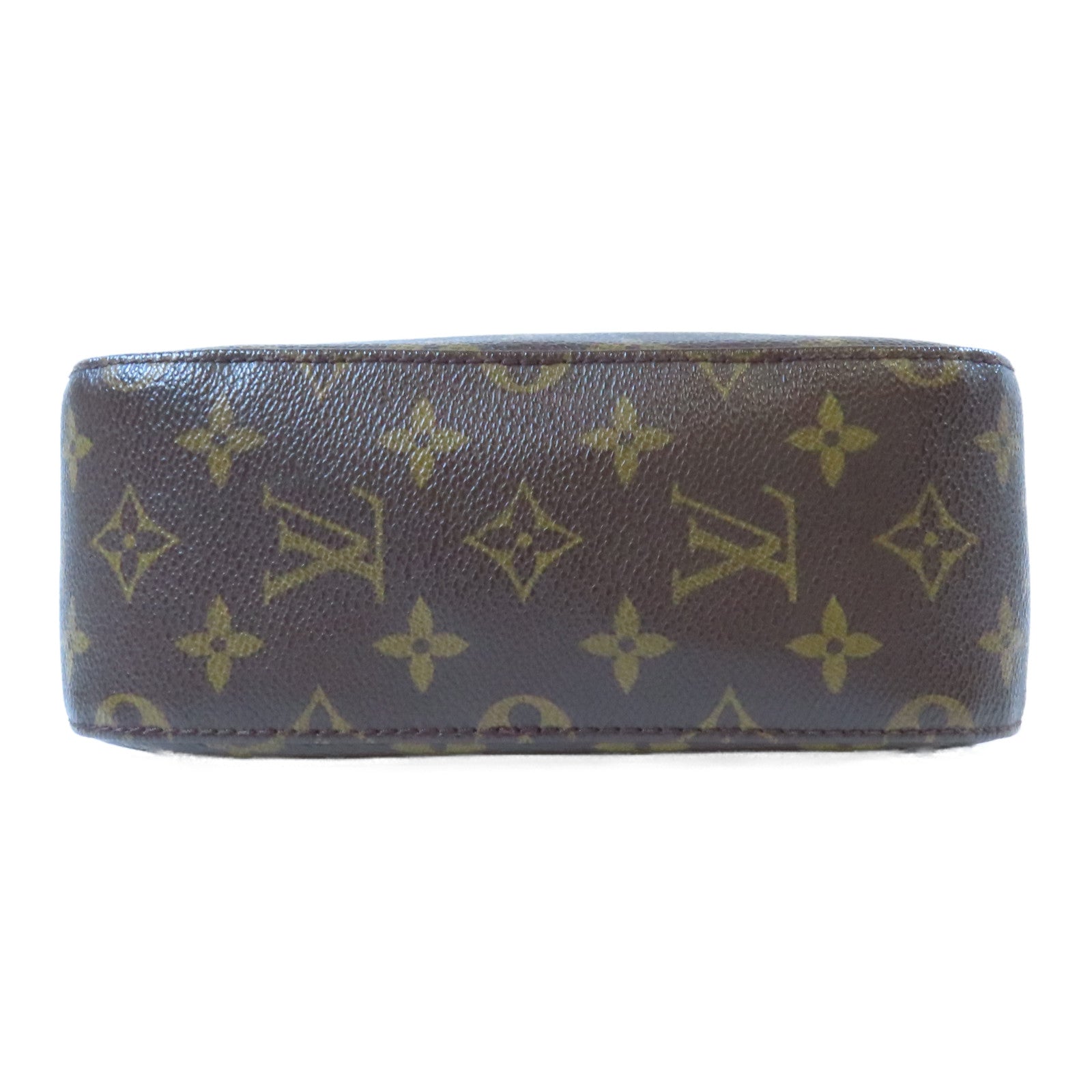 LOUIS VUITTON Monogram Spontini金扣手挽肩背兩用袋啡色