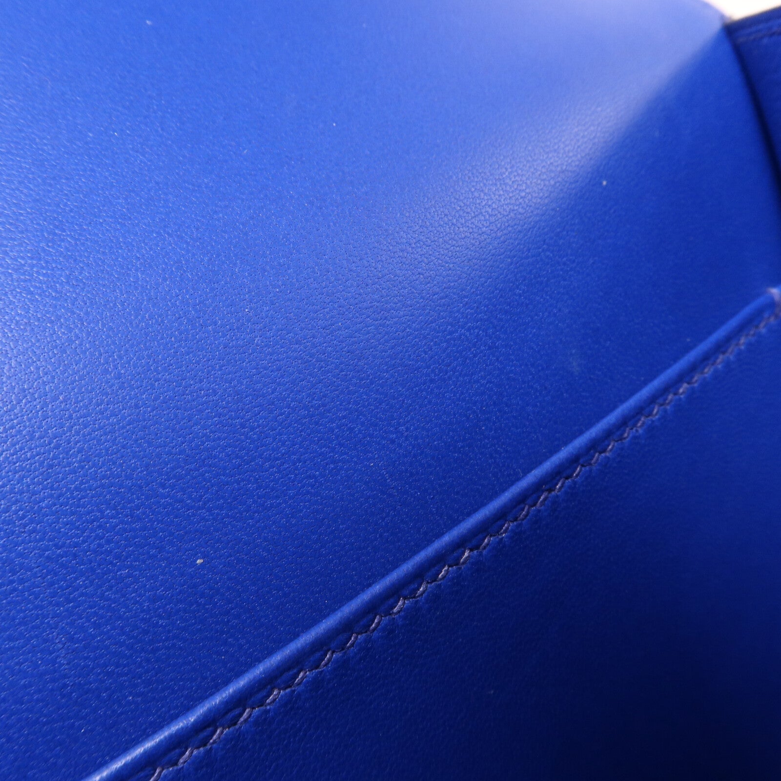 HERMES Epsom皮革Constance Mini肩背袋Bleu Royal