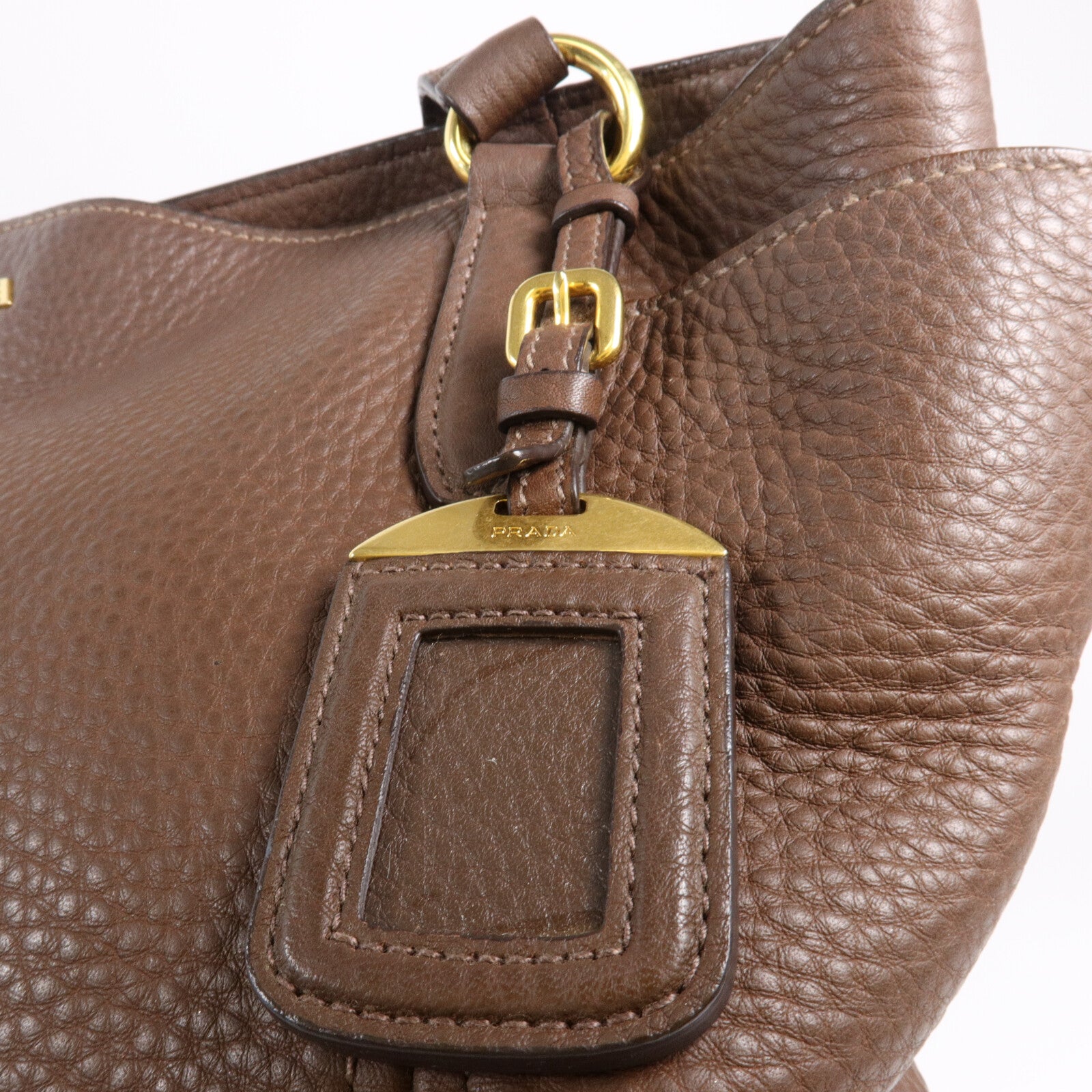 PRADA 牛皮皮革Shoulder Tote肩背袋/手挽袋