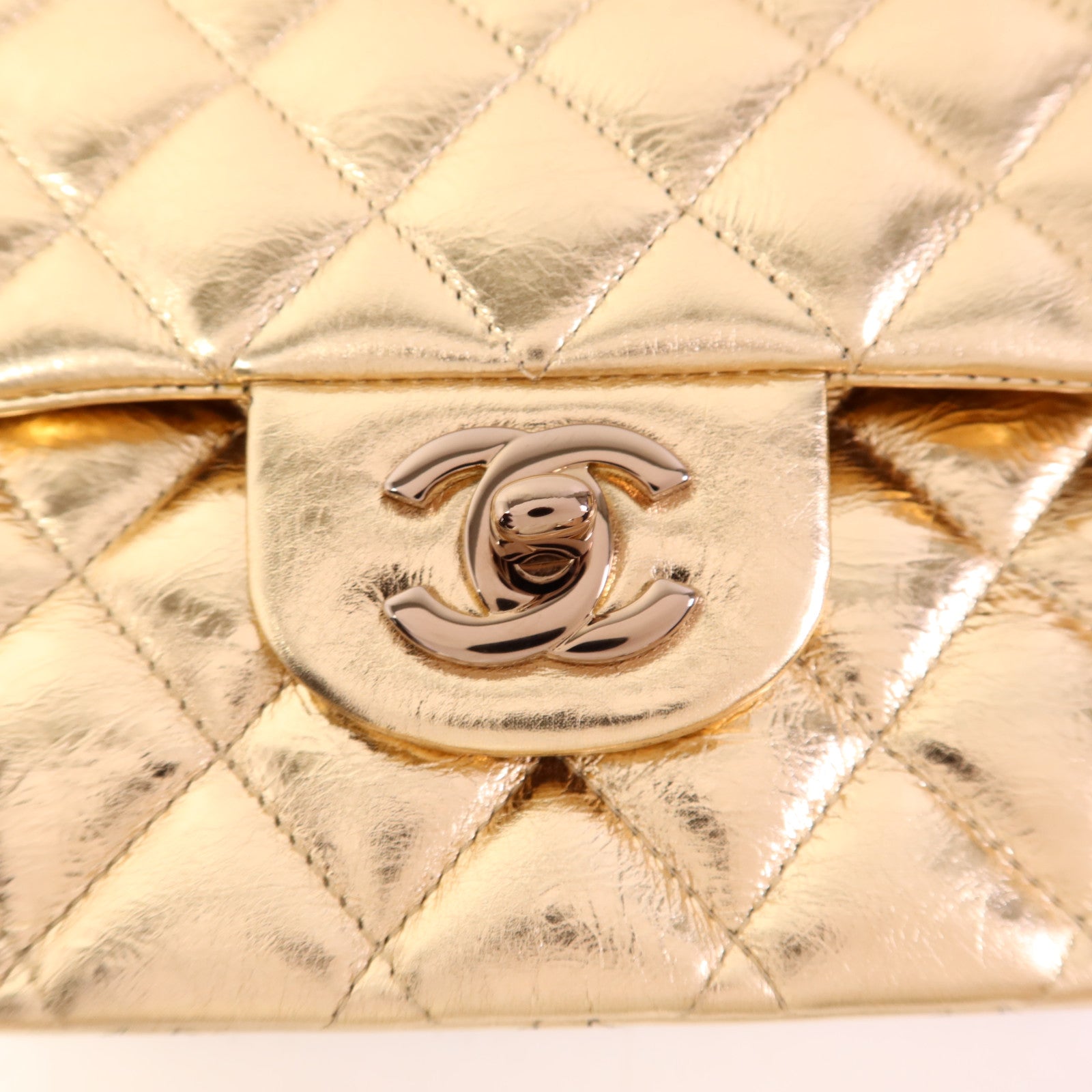 CHANEL 牛皮皮革Classic 25金扣鏈帶肩背袋