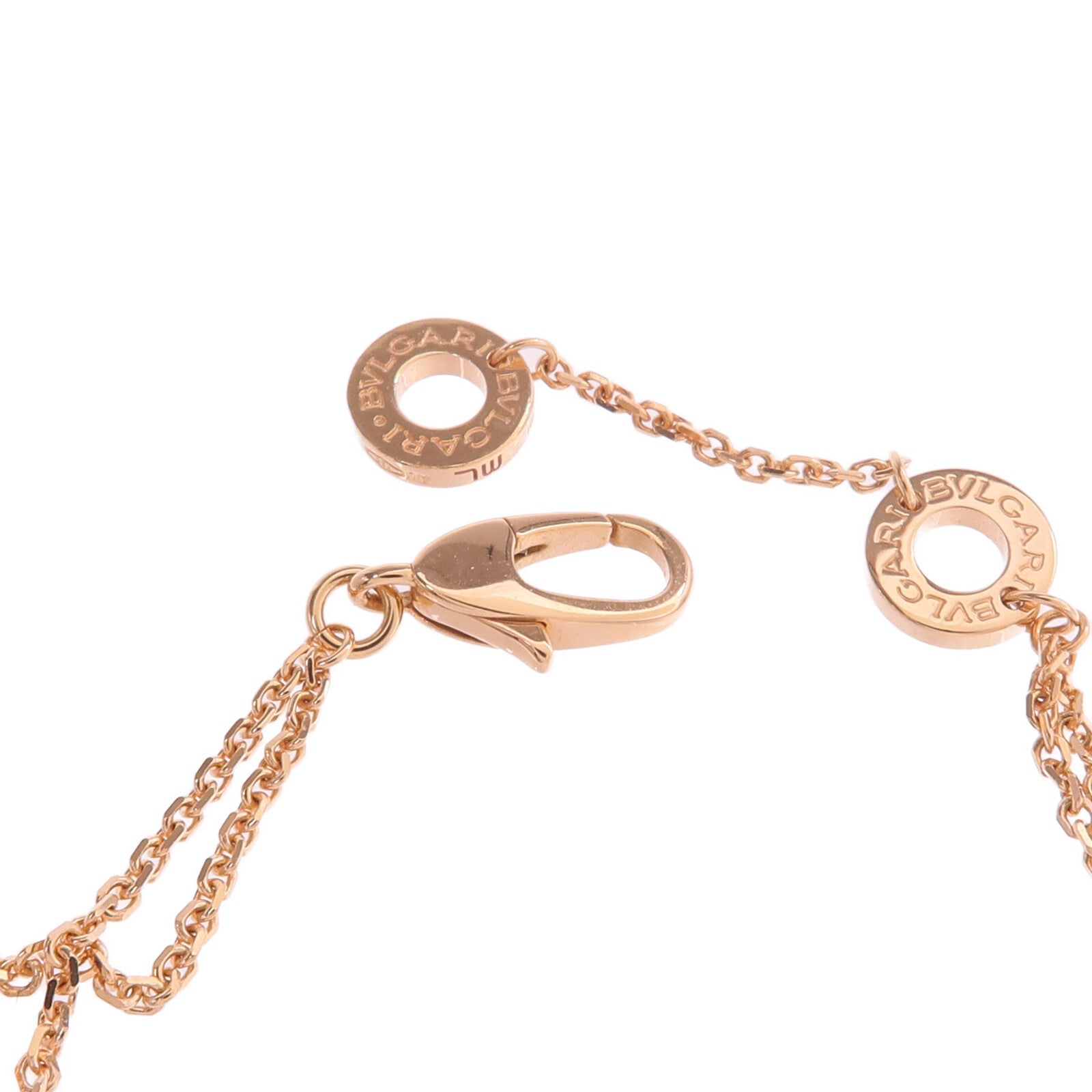 BVLGARI 18K玫瑰金Divas' Dream Bracelet鑽石手鏈