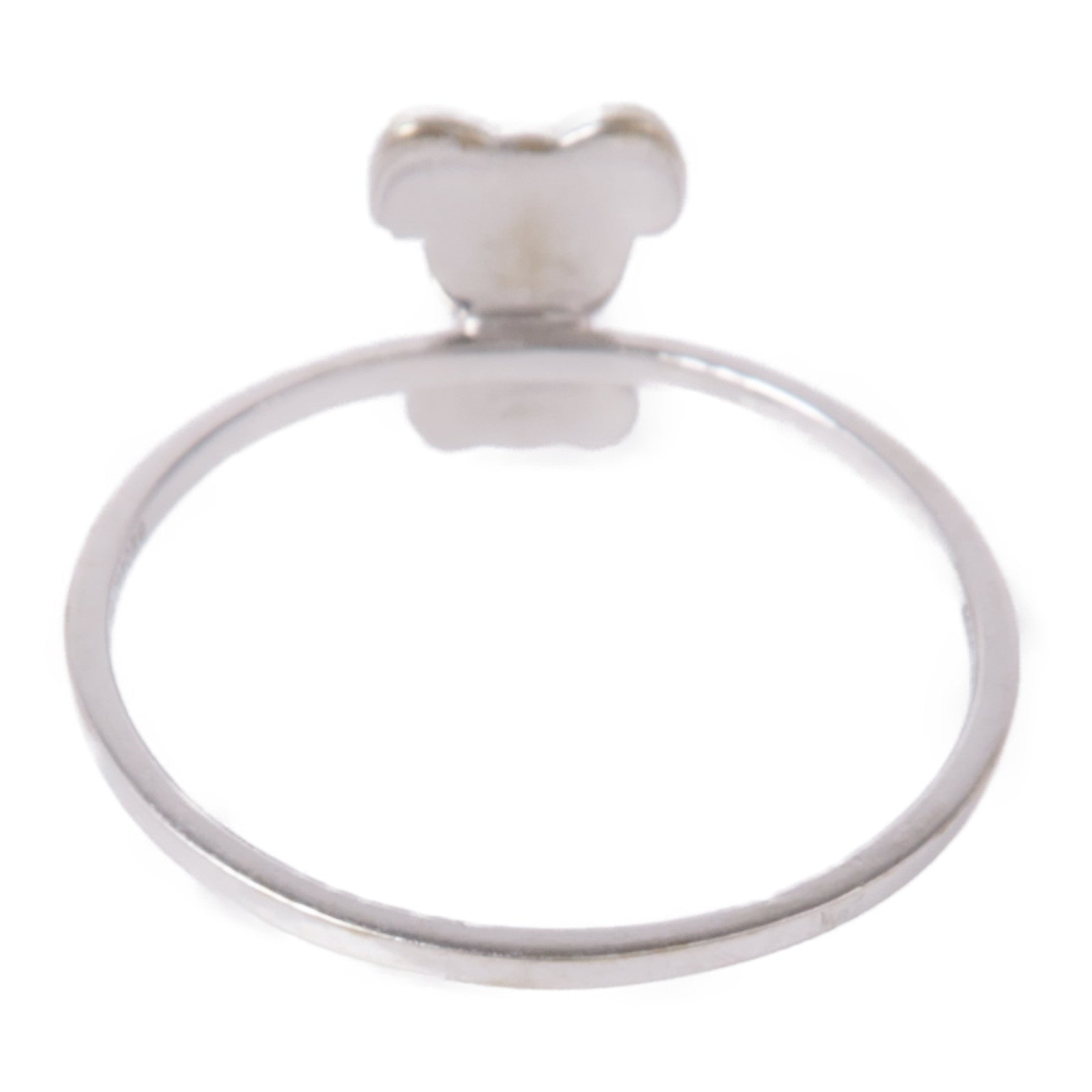 JEWELRY 18K白金Qeelin Diamond Ring鑽石戒指US#5.75