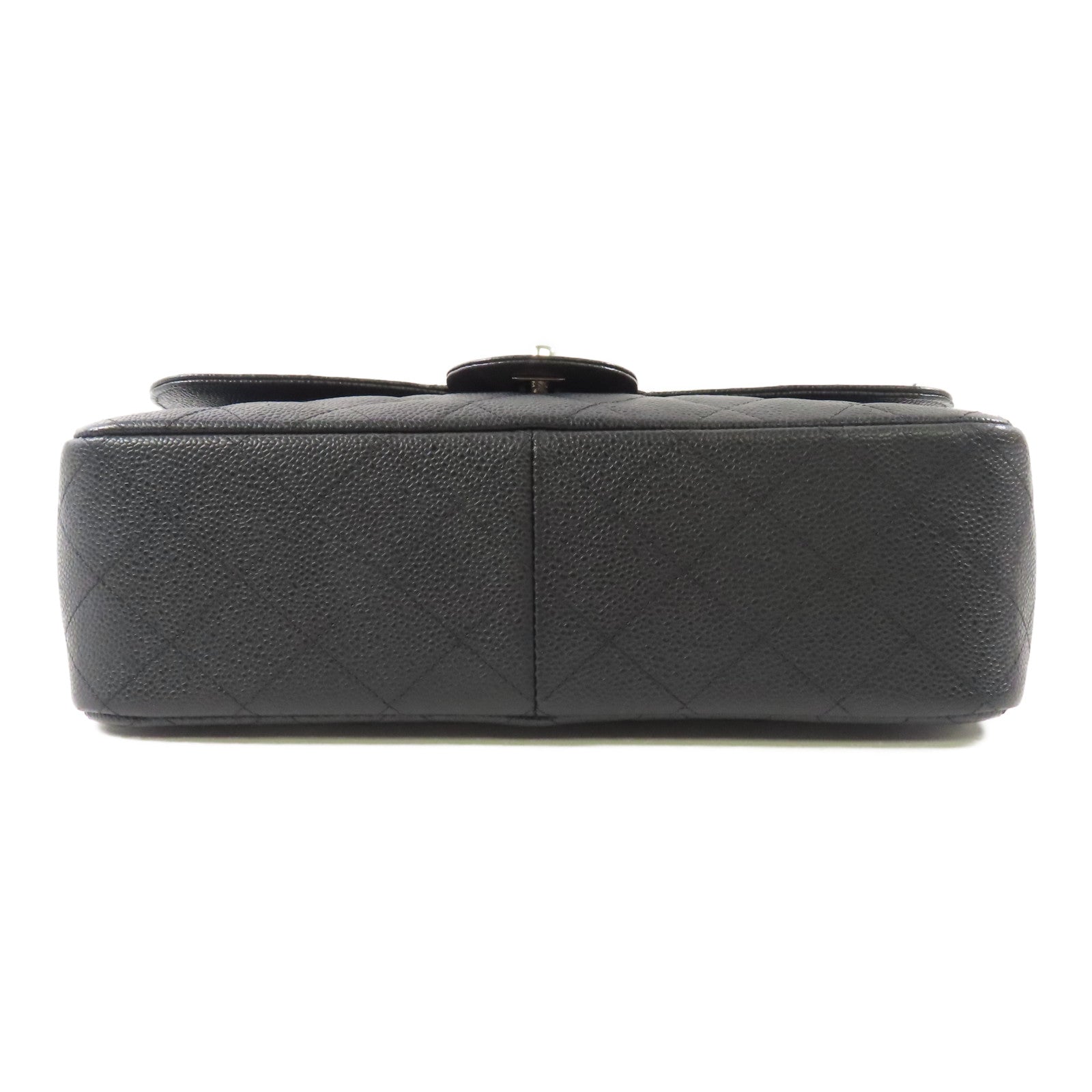 CHANEL CC SHW Large Classic Shoulder Bag A58600 Calfskin Leather