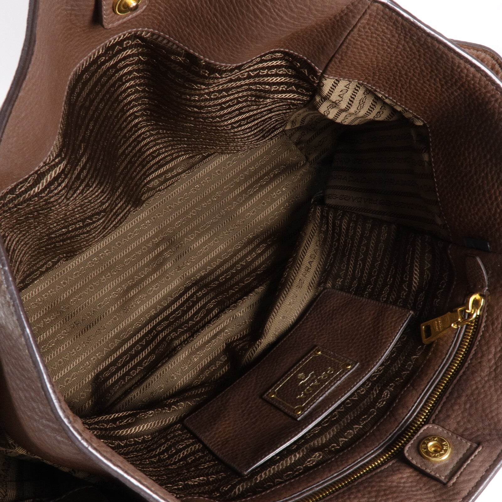 PRADA 牛皮皮革Shoulder Tote肩背袋/手挽袋