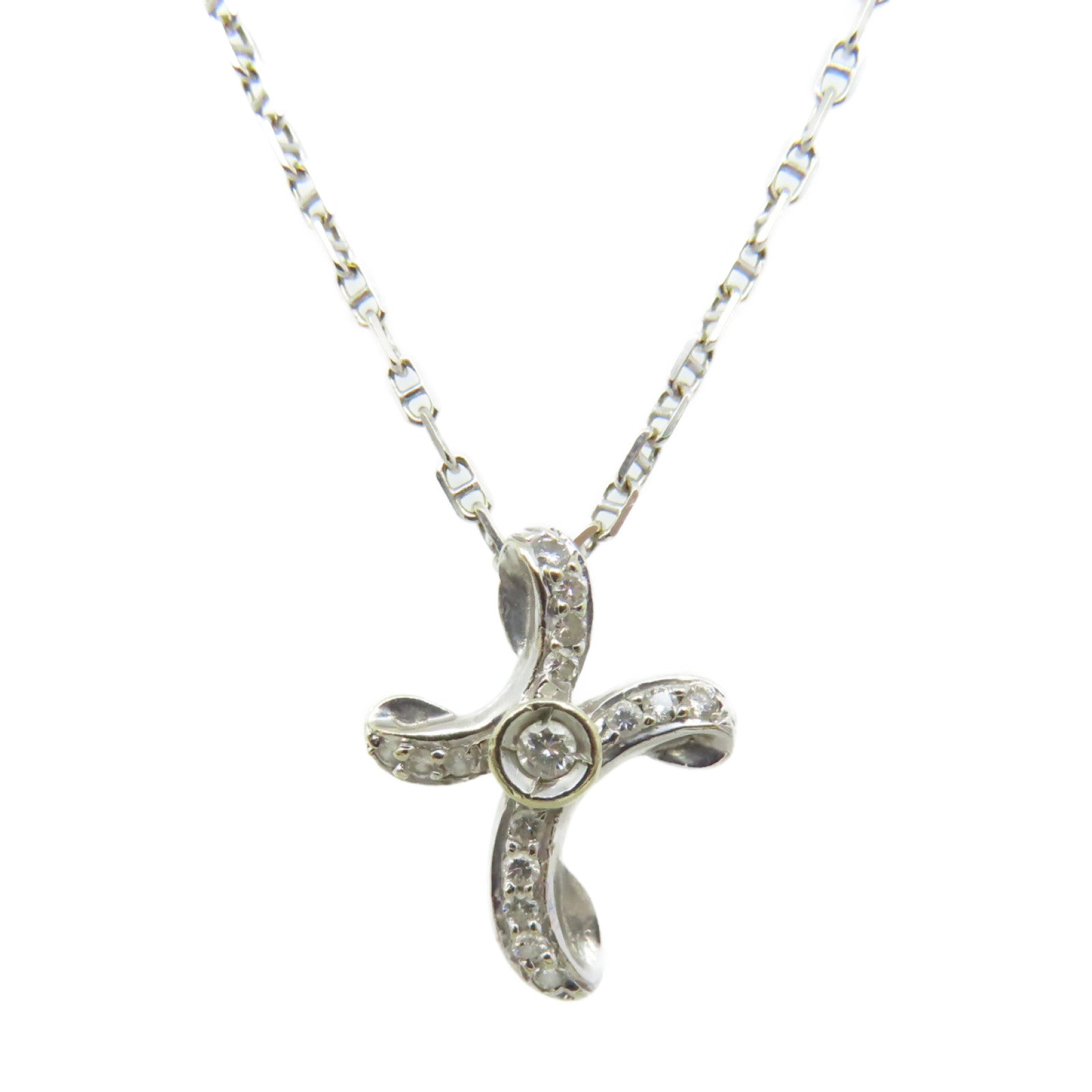 JEWELRY 【激減優惠】18K白金/鑽石Diamond Necklace項鏈