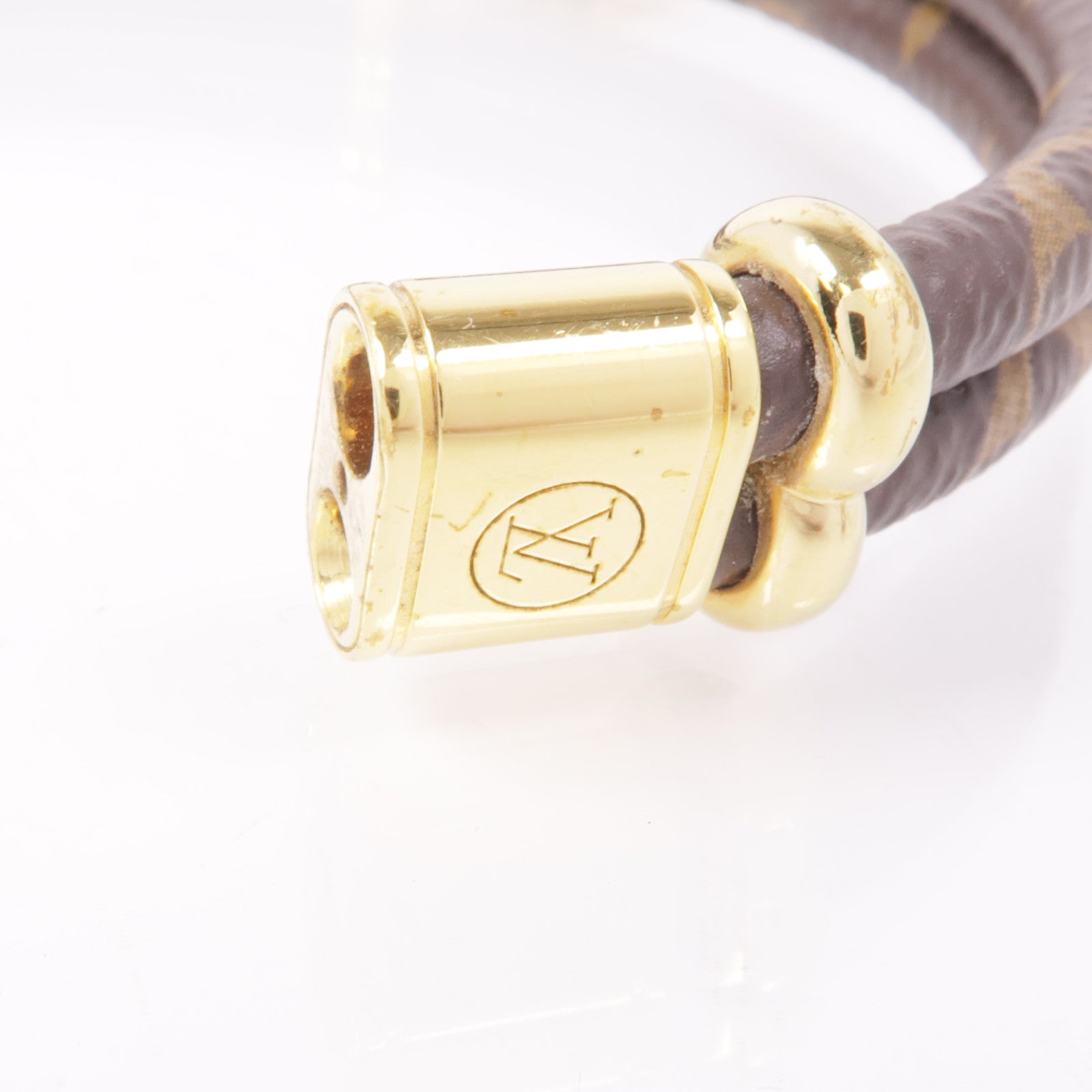LOUIS VUITTON Monogram Keep It Twice Bracelet金扣手鐲