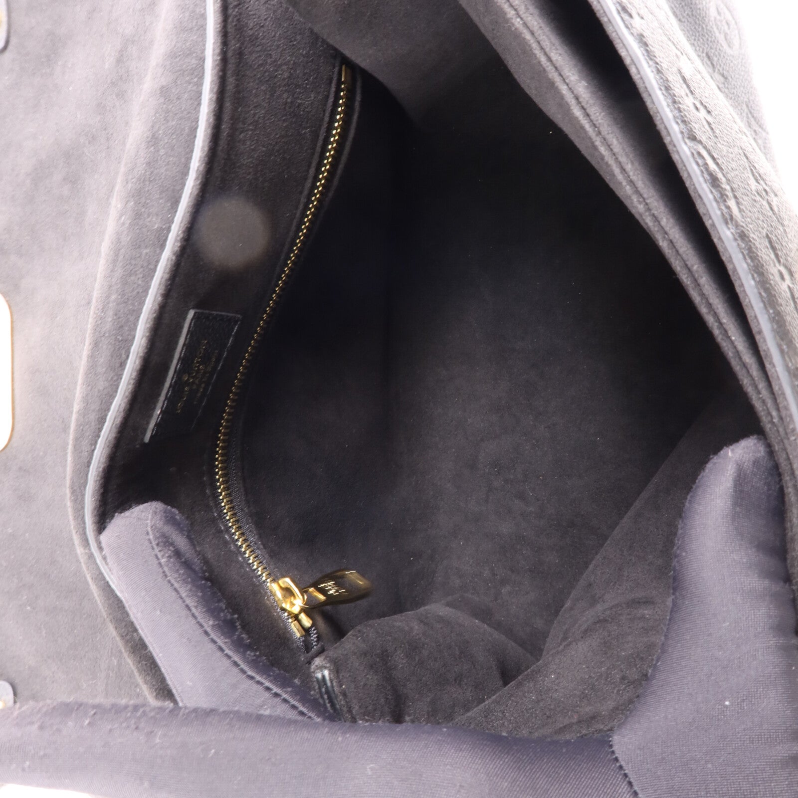 LOUIS VUITTON Monogram Empreinte Georges金扣手挽肩背兩用袋