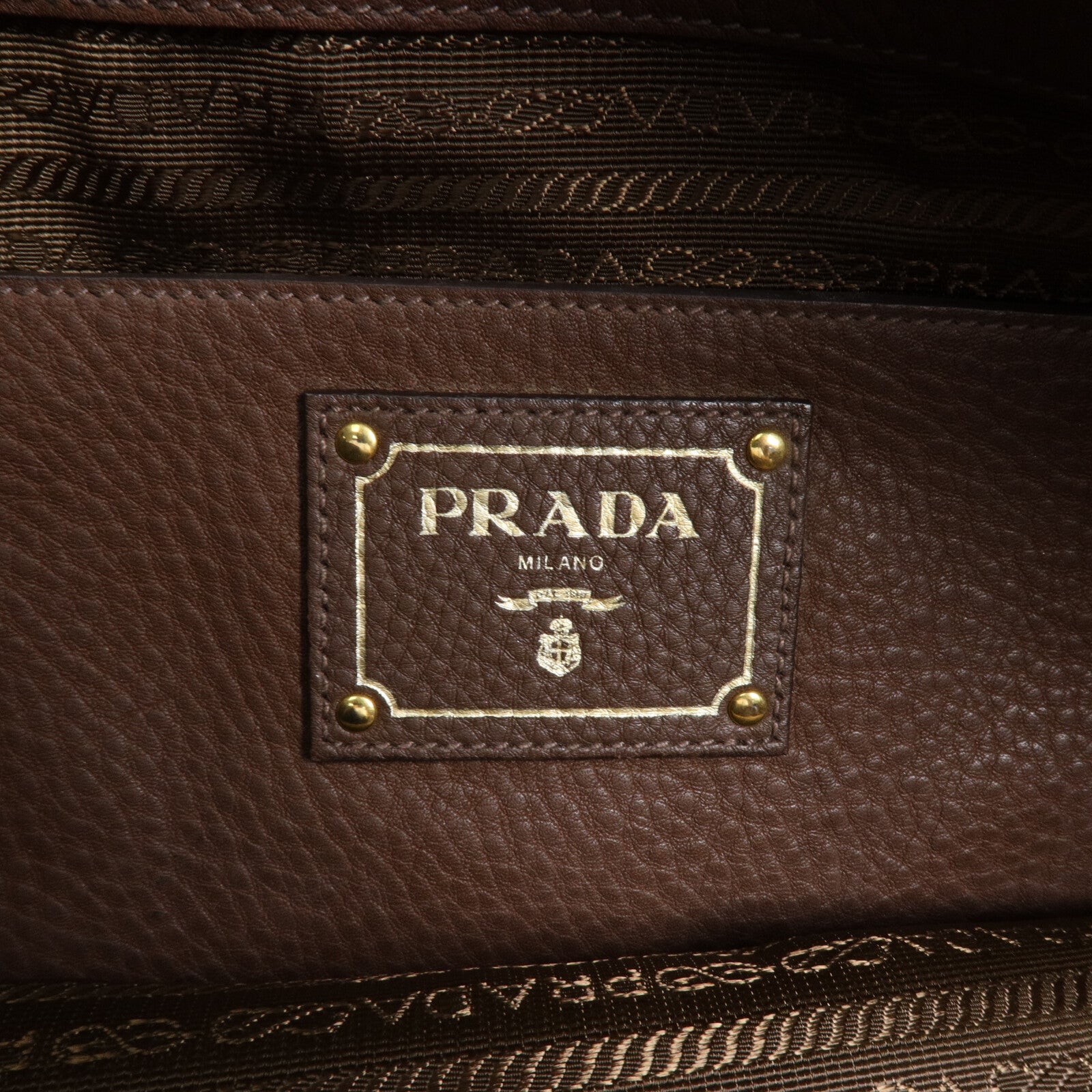 PRADA 牛皮皮革Shoulder Tote肩背袋/手挽袋