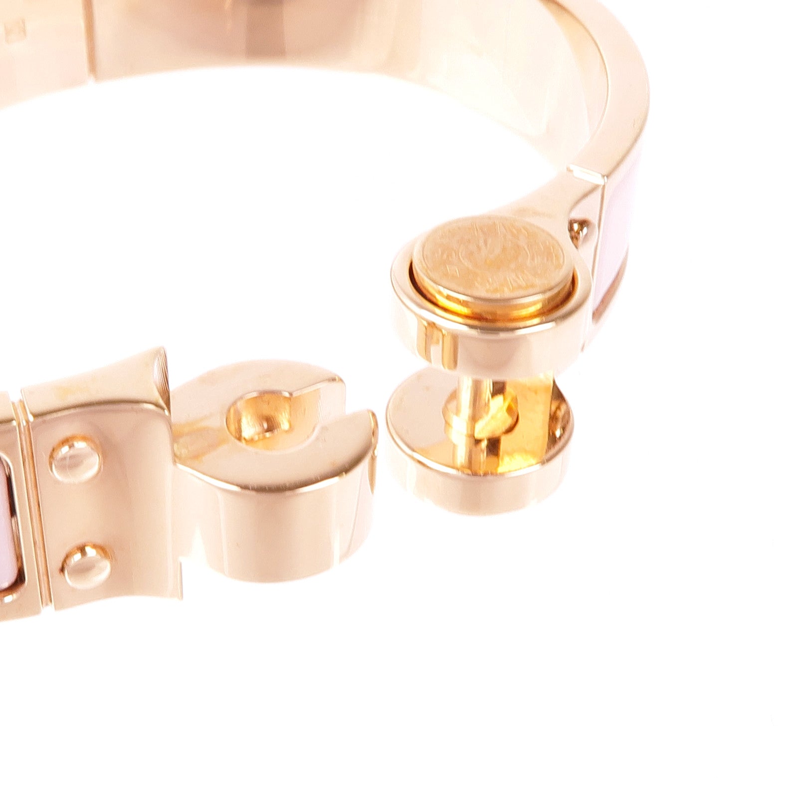 HERMES 金屬/琺瑯Charniere Bracelet手鐲