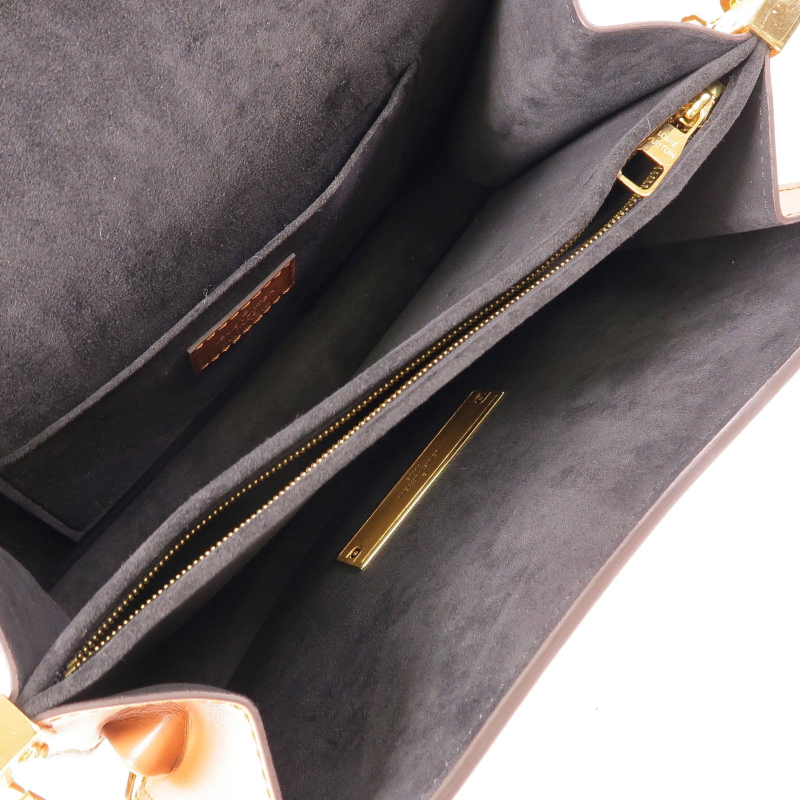 LOUIS VUITTON LV GHW Dauphine MM Crossbody Shoulder Bag M45958 Monogram Revers