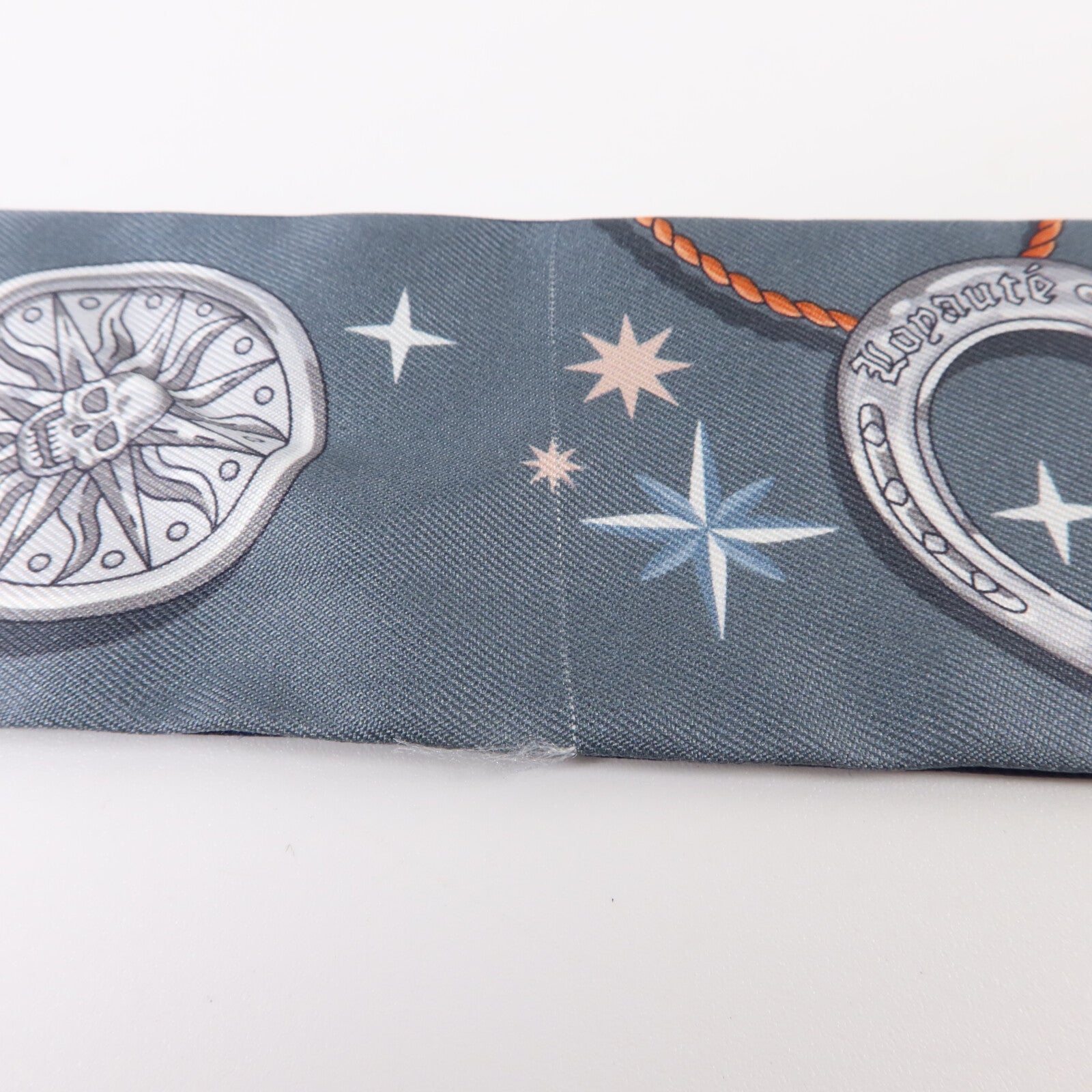 HERMES 絲質Twilly絲巾