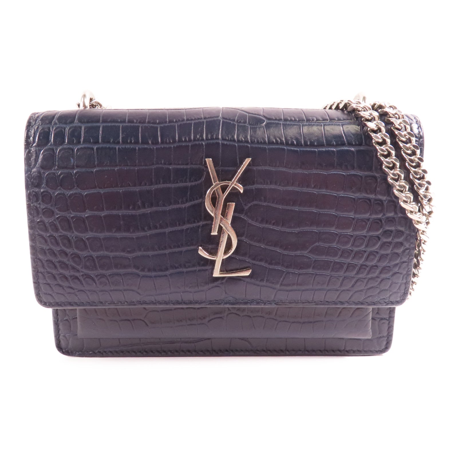 SAINT LAURENT 牛皮皮革Sunset Mini肩背袋