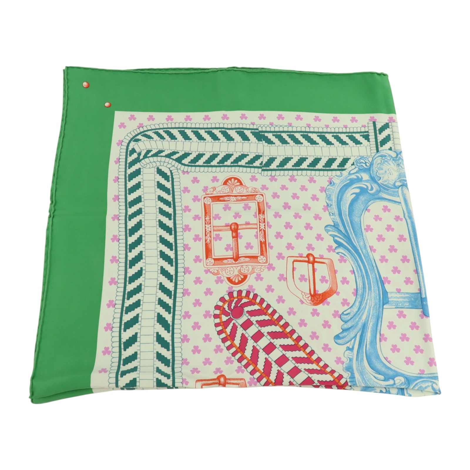 HERMES 絲質Scarf 90x90cm絲巾