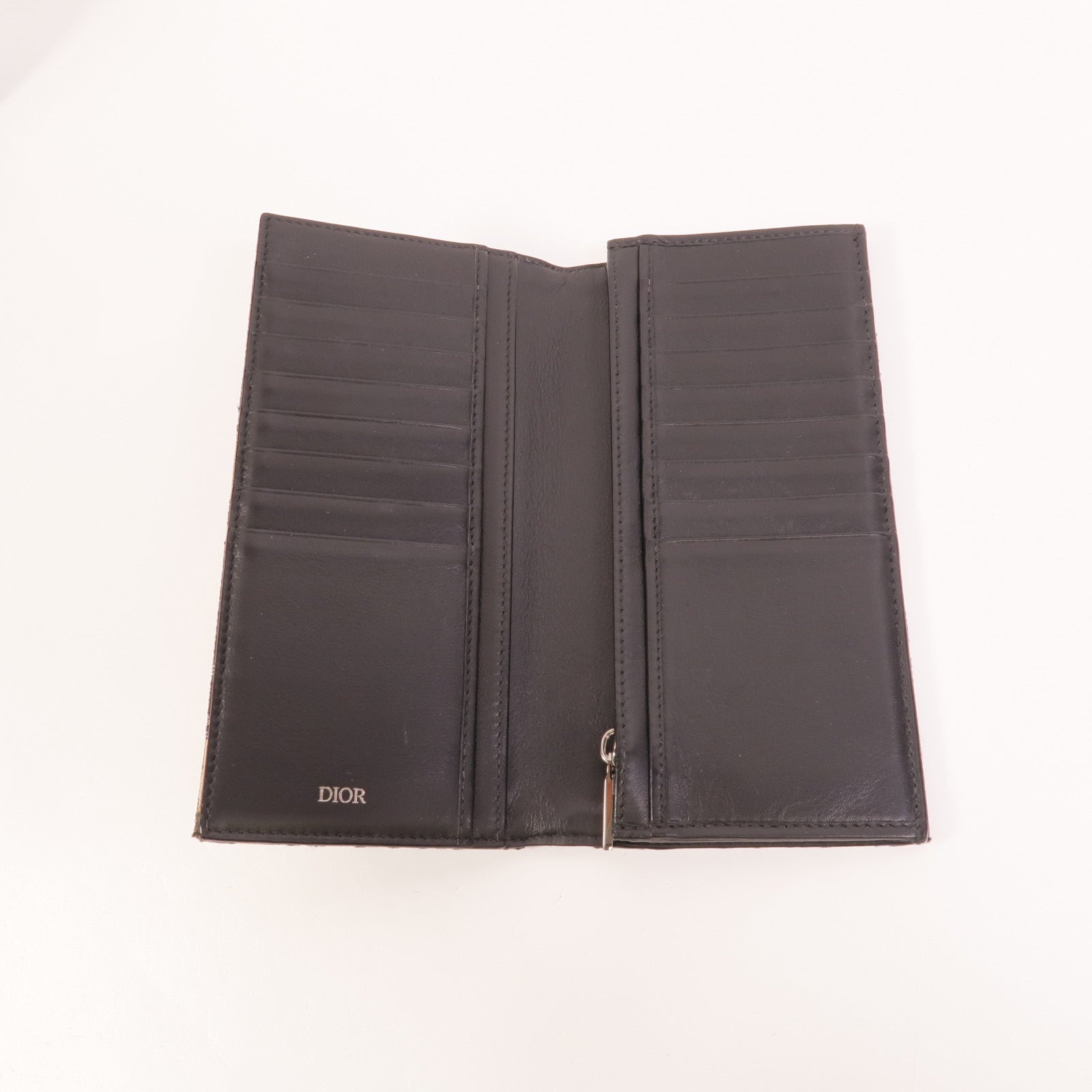 Dior 帆布Long Bifold Wallet長錢包