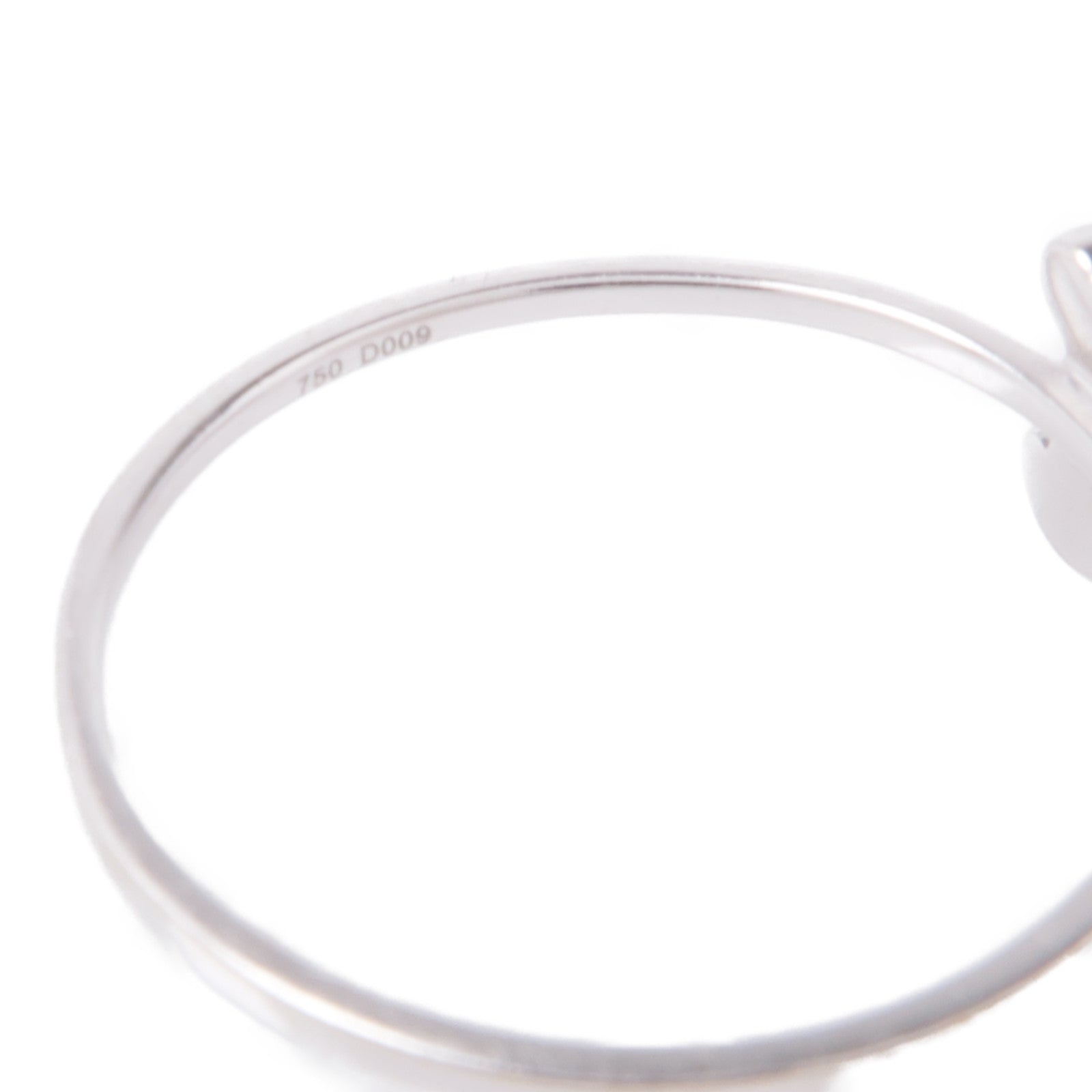 JEWELRY 18K白金Qeelin Diamond Ring鑽石戒指US#5.75