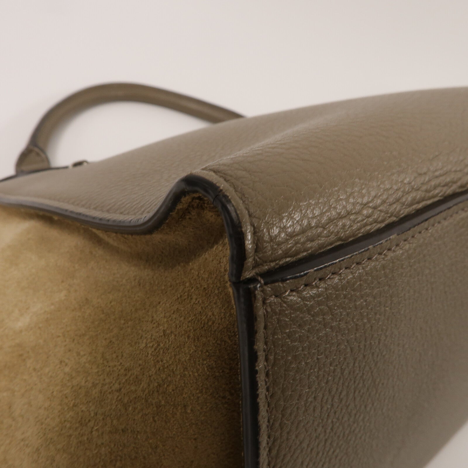 CELINE 牛皮皮革Trapeze Medium手挽肩背兩用袋