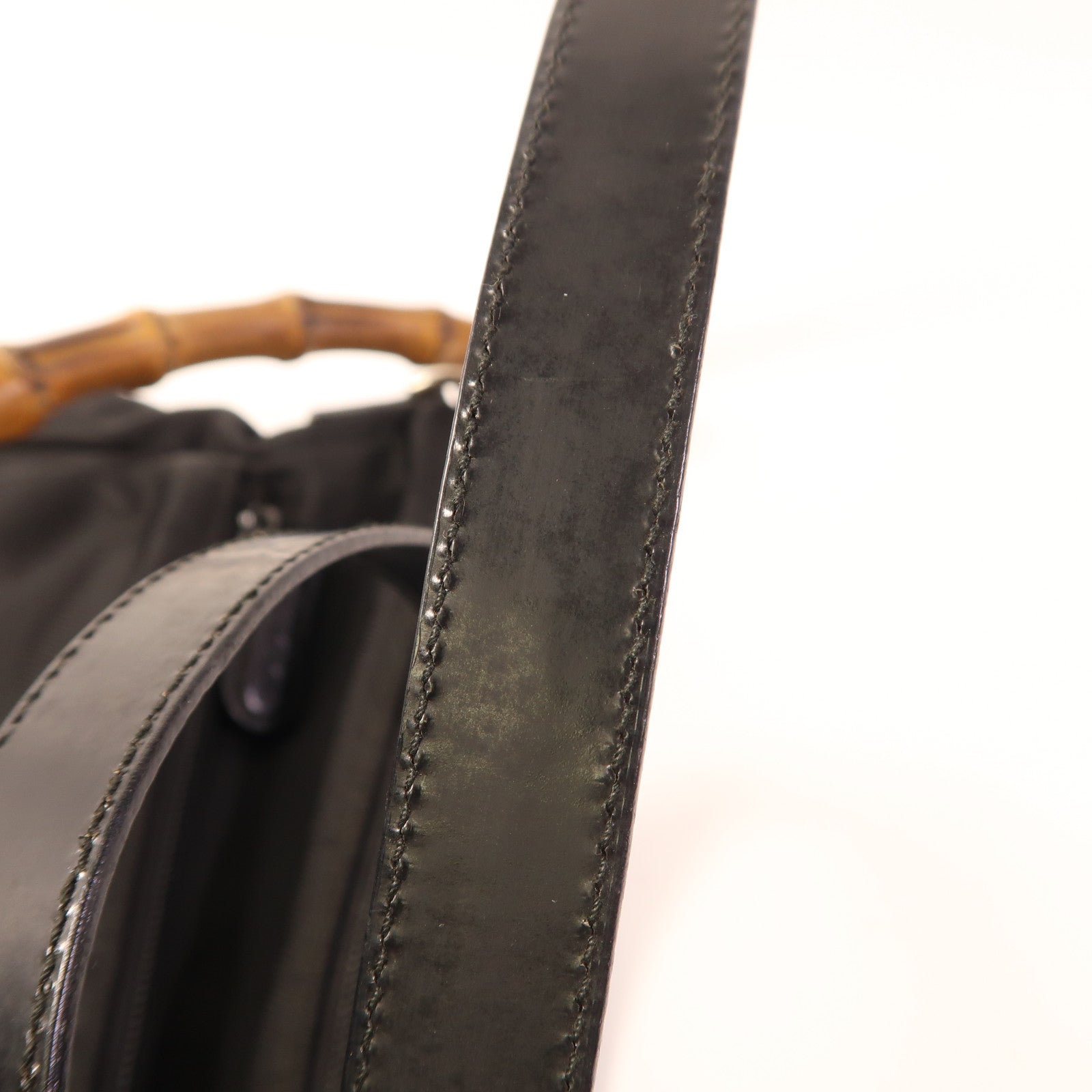 GUCCI 尼龍2 Way Shoulder Bag銀扣手挽肩背兩用袋