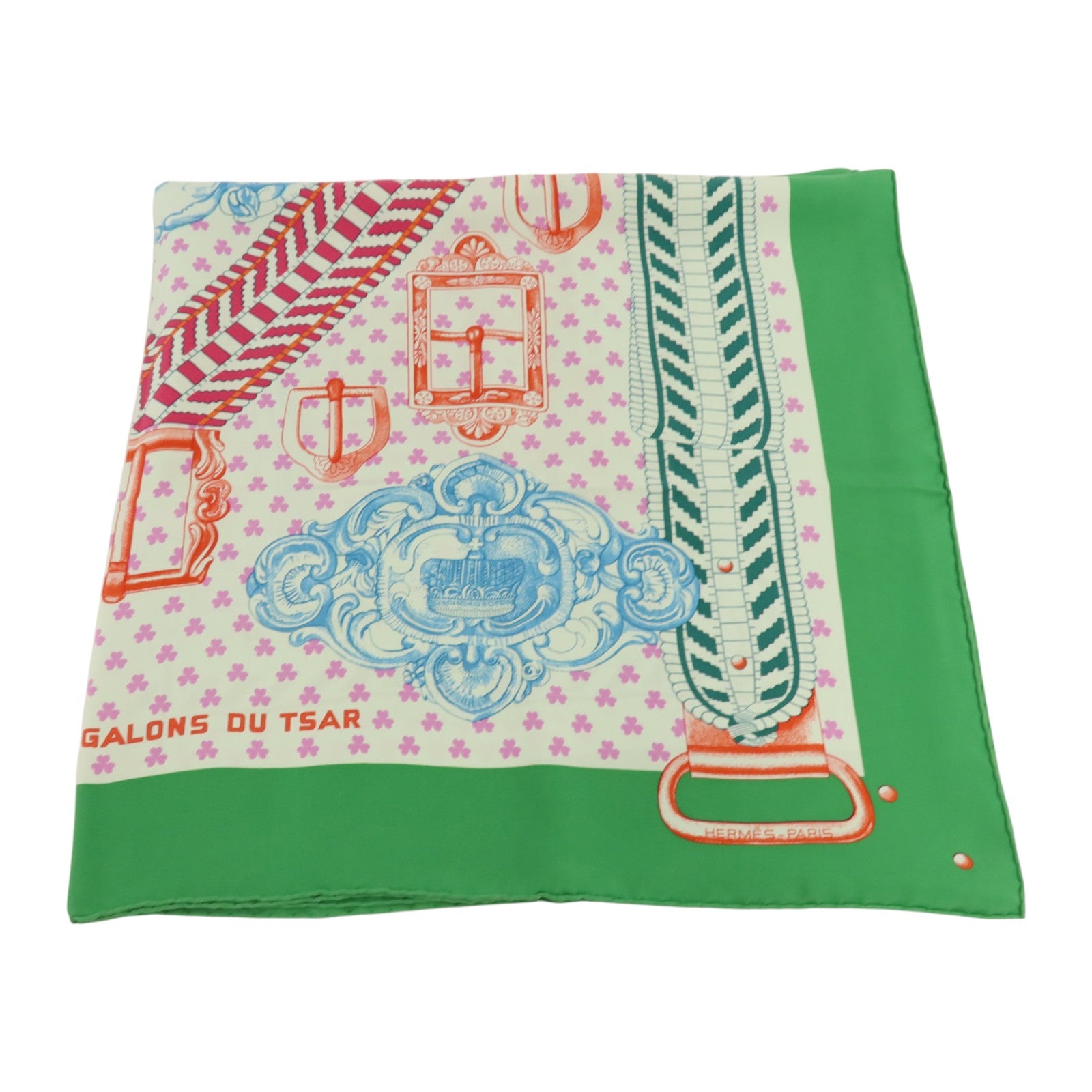 HERMES 絲質Scarf 90x90cm絲巾