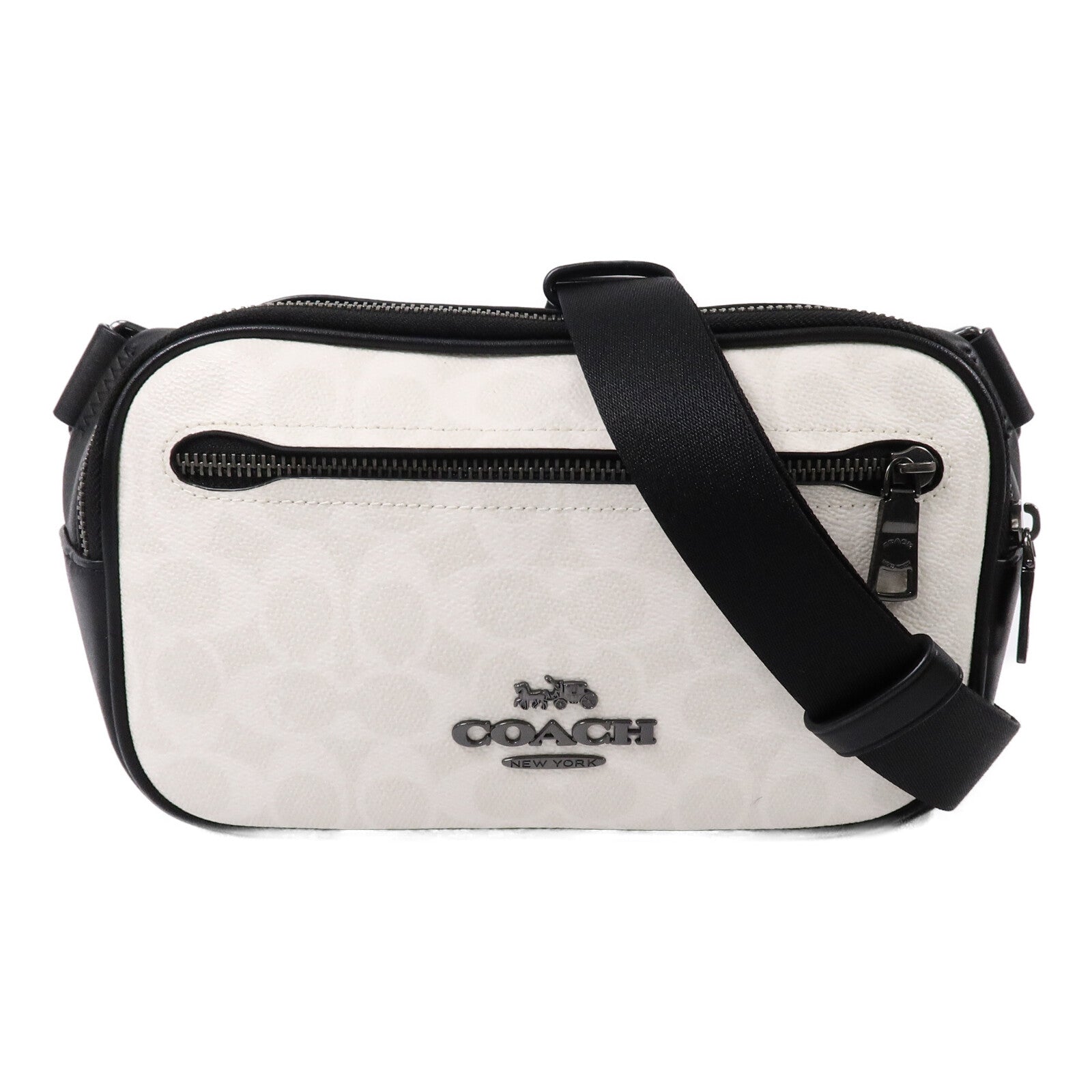 COACH 塗層帆布Elias Belt Bag腰包