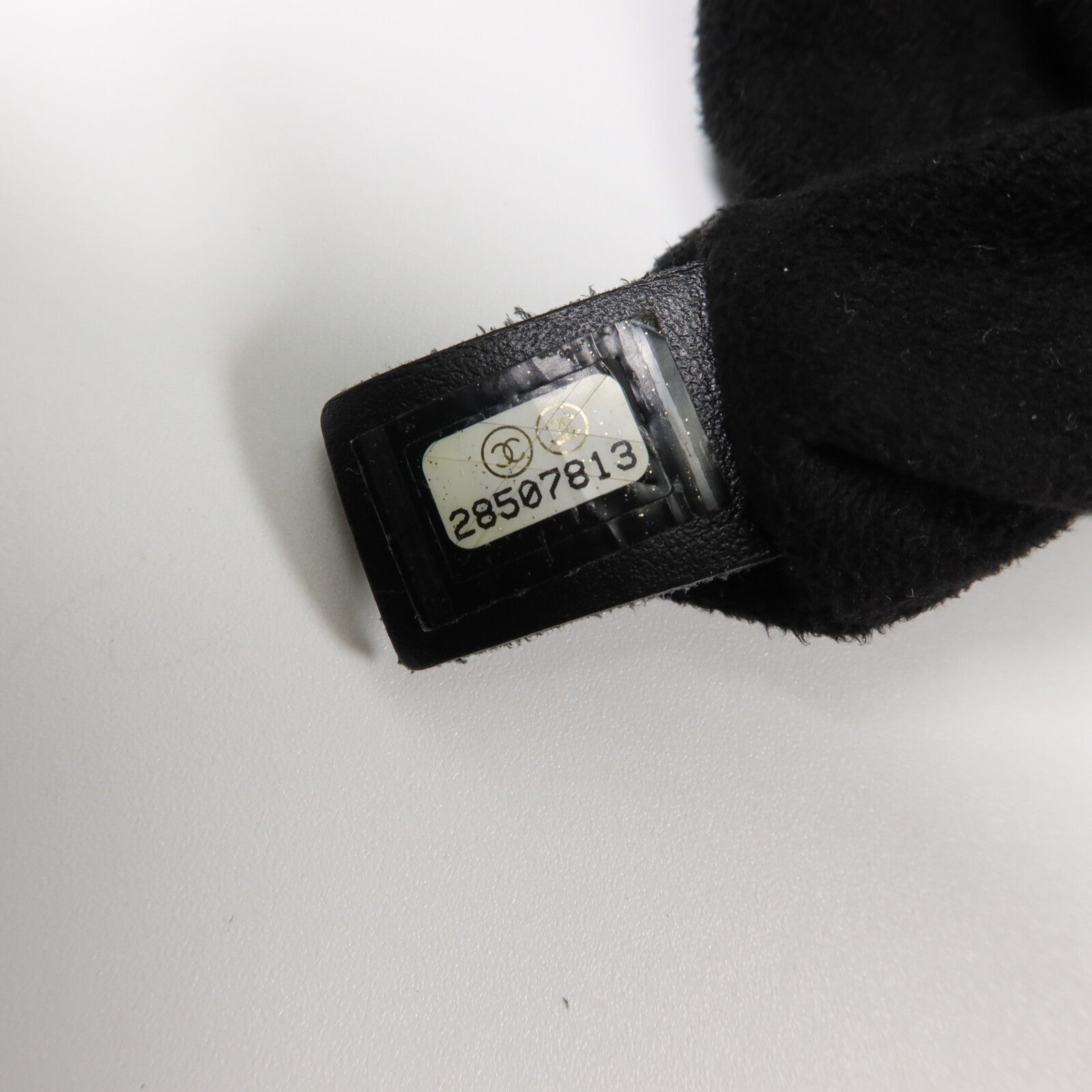 CHANEL 牛皮皮革Deauville Bucket Bag鏈帶肩背袋