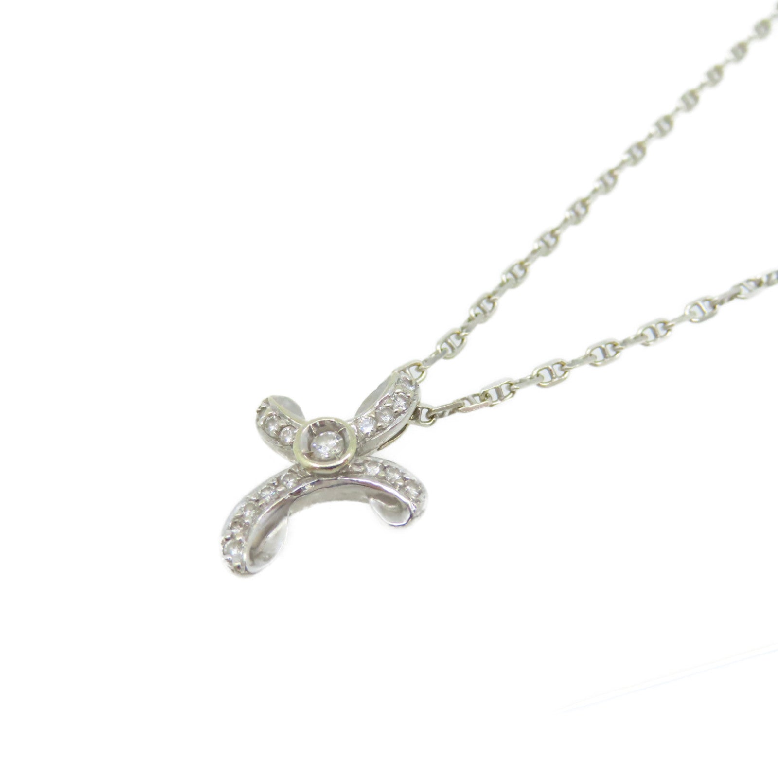 JEWELRY 【激減優惠】18K白金/鑽石Diamond Necklace項鏈