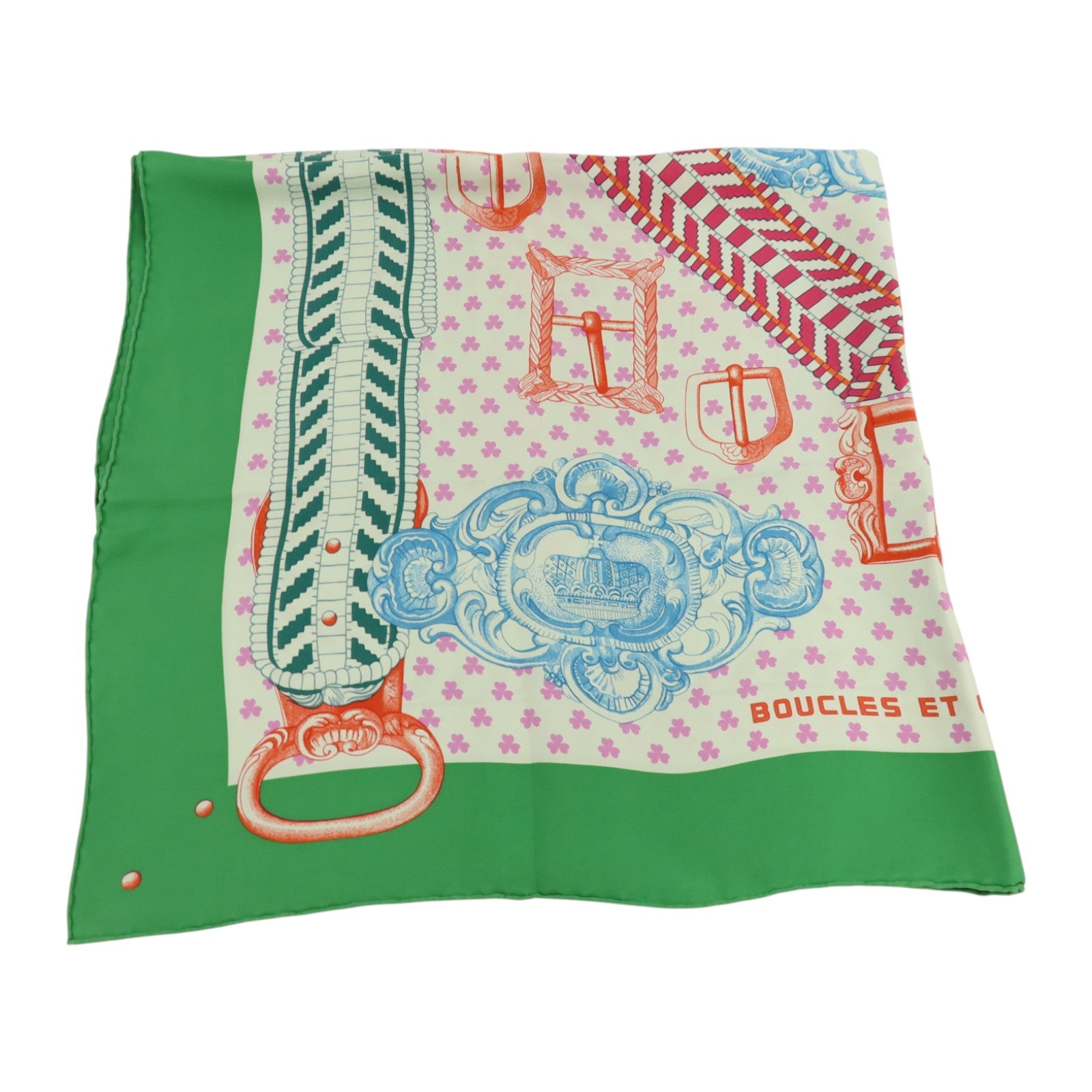 HERMES 絲質Scarf 90x90cm絲巾
