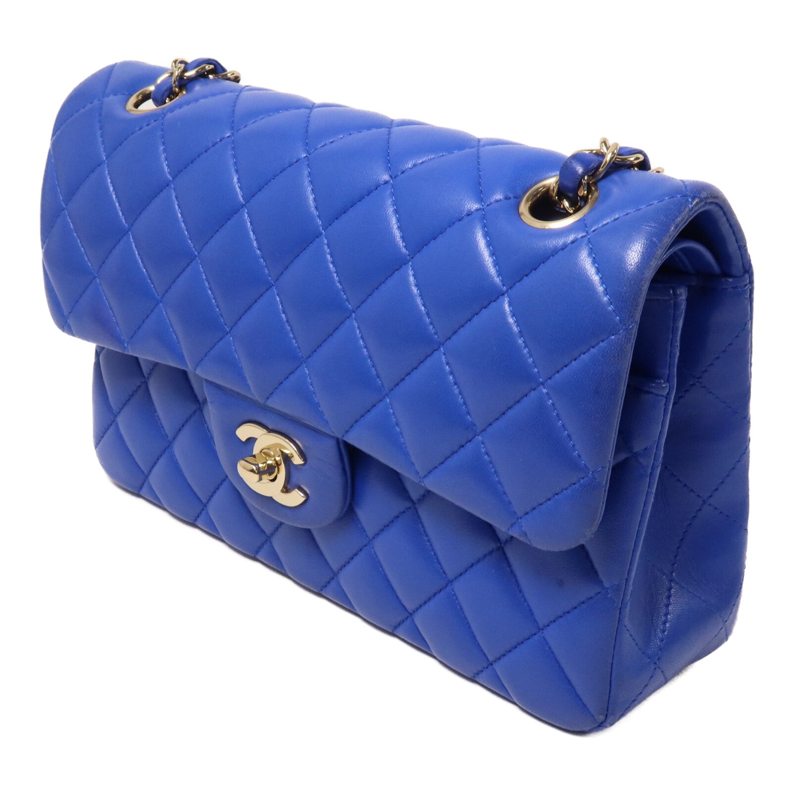 CHANEL 羊皮皮革Classic 23鏈帶肩背袋