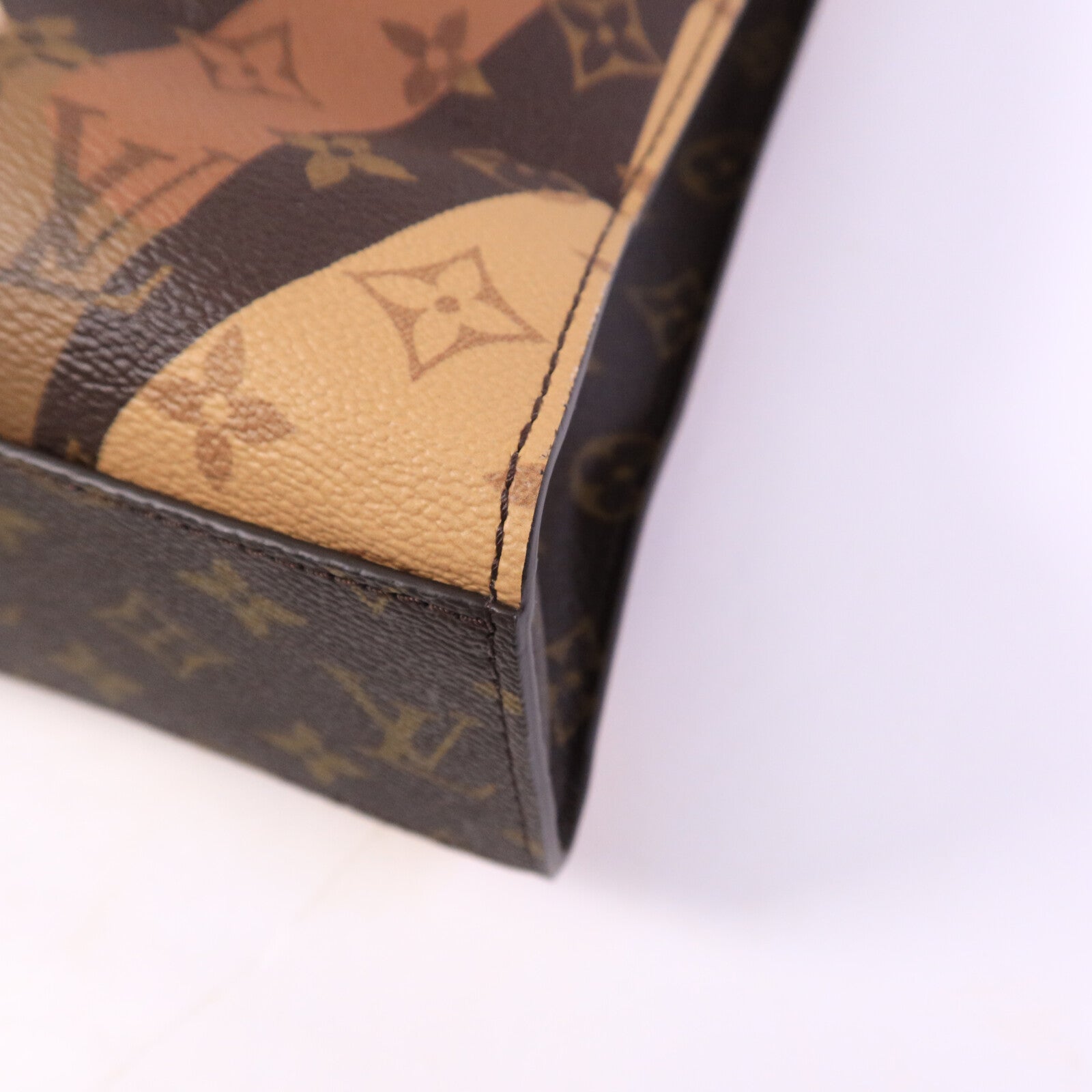 LOUIS VUITTON Monogram Sac Plat NV手挽肩背兩用袋