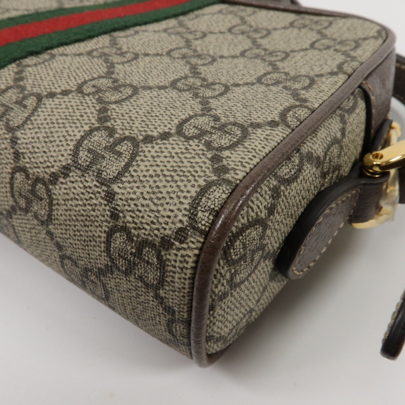 GUCCI 塗層帆布Ophidia Mini肩背袋