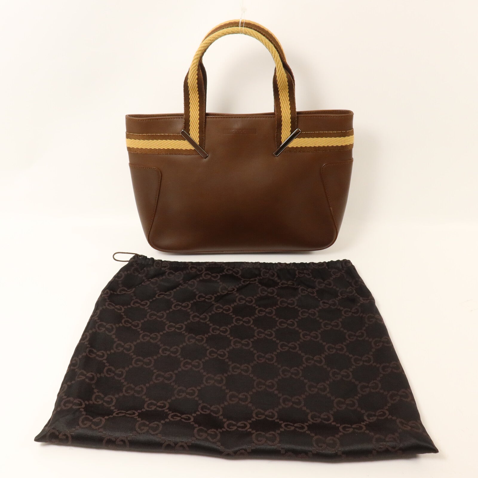 GUCCI 牛皮皮革Vintage Mini Hand Bag手挽袋
