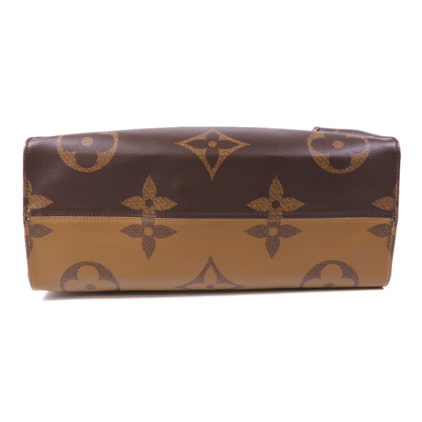 LOUIS VUITTON Monogram Giant On The Go GM金扣手挽肩背兩用袋