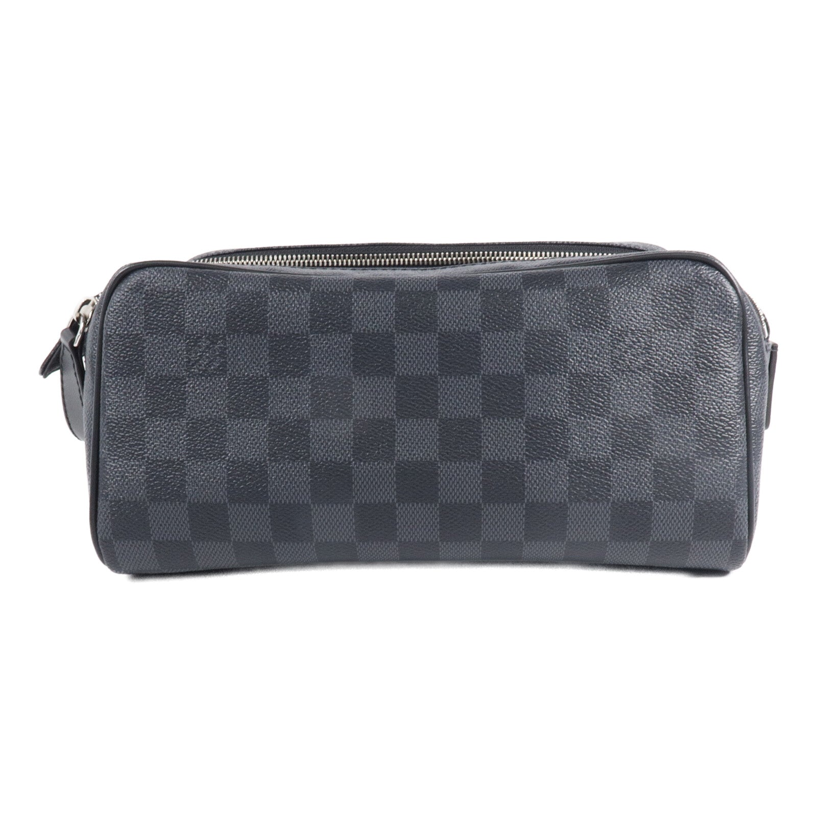 LOUIS VUITTON Damier Graphite Dopp Kit Toilet Pouch手拿包