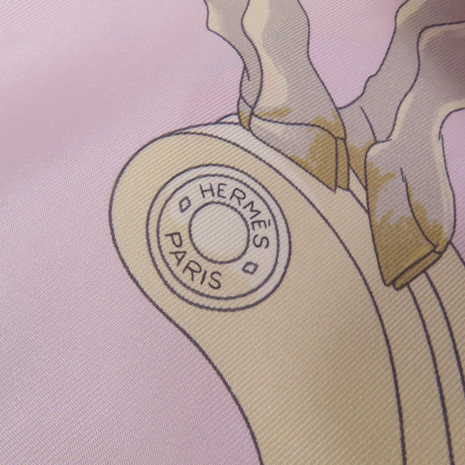 HERMES 絲質Scarf 90X90絲巾