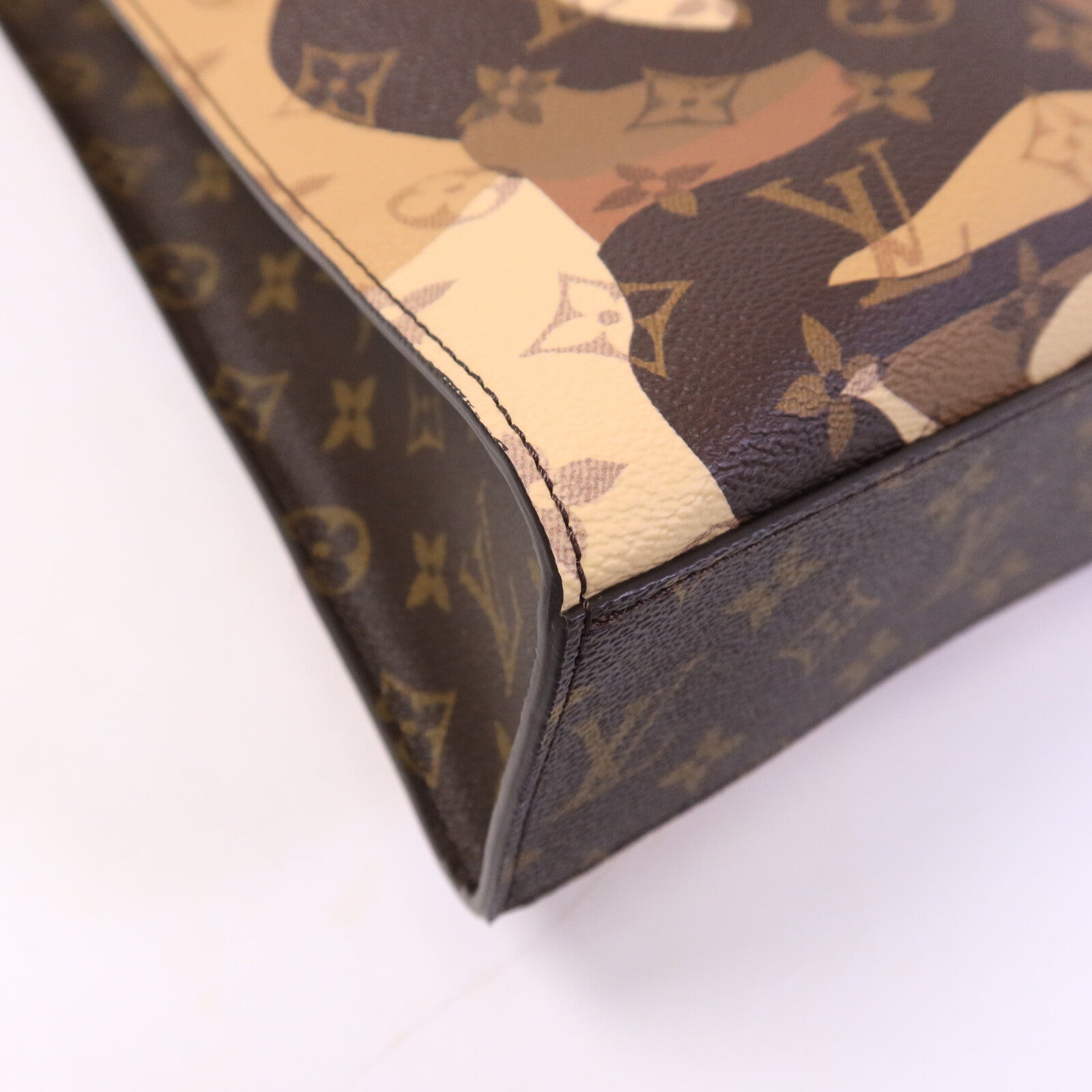 LOUIS VUITTON Monogram Sac Plat NV手挽肩背兩用袋