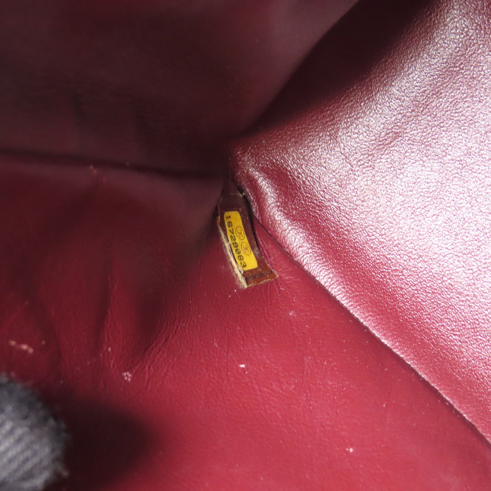 CHANEL CC SHW Large Classic Shoulder Bag A58600 Calfskin Leather