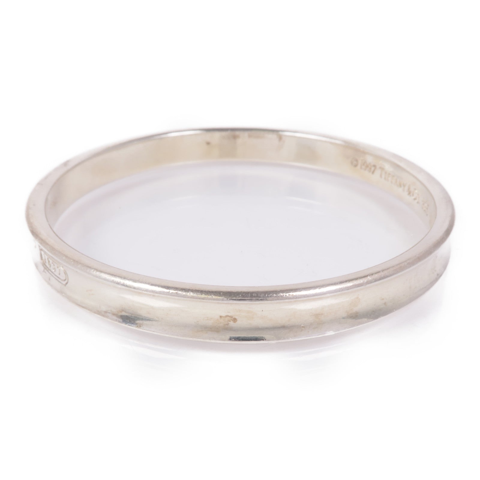 TIFFANY＆CO 925純銀1837 Bangle/Bracelet手鐲