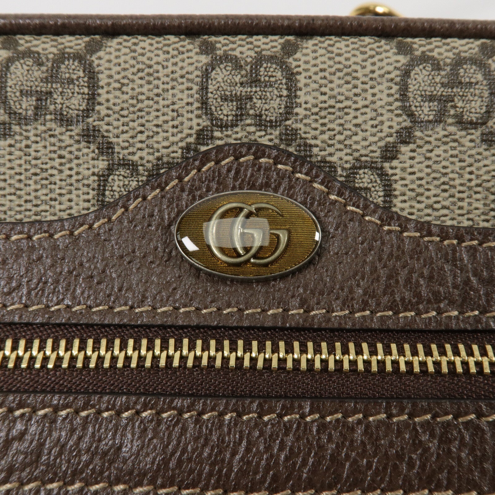 GUCCI 塗層帆布Ophidia Mini肩背袋