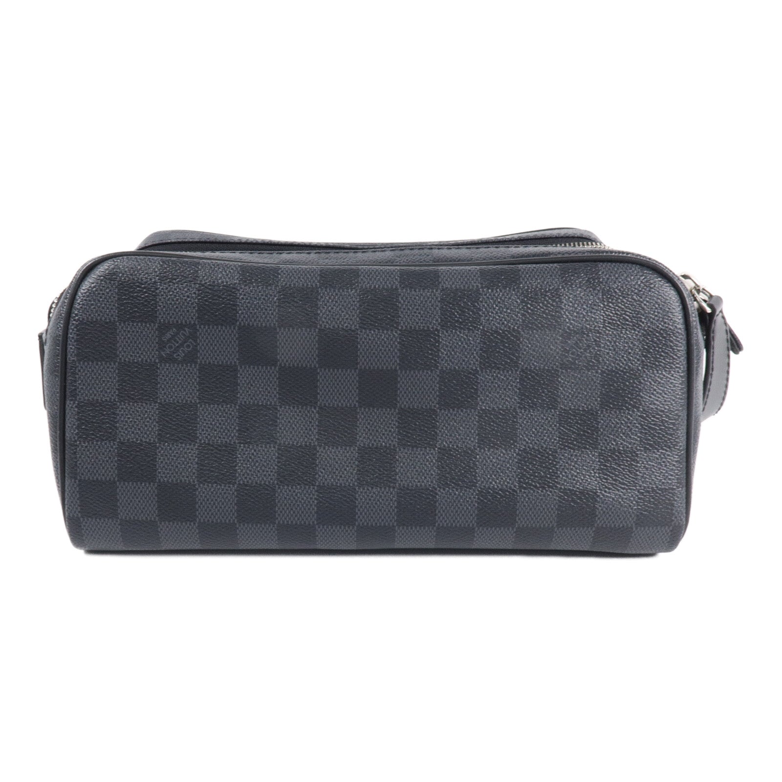 LOUIS VUITTON Damier Graphite Dopp Kit Toilet Pouch手拿包
