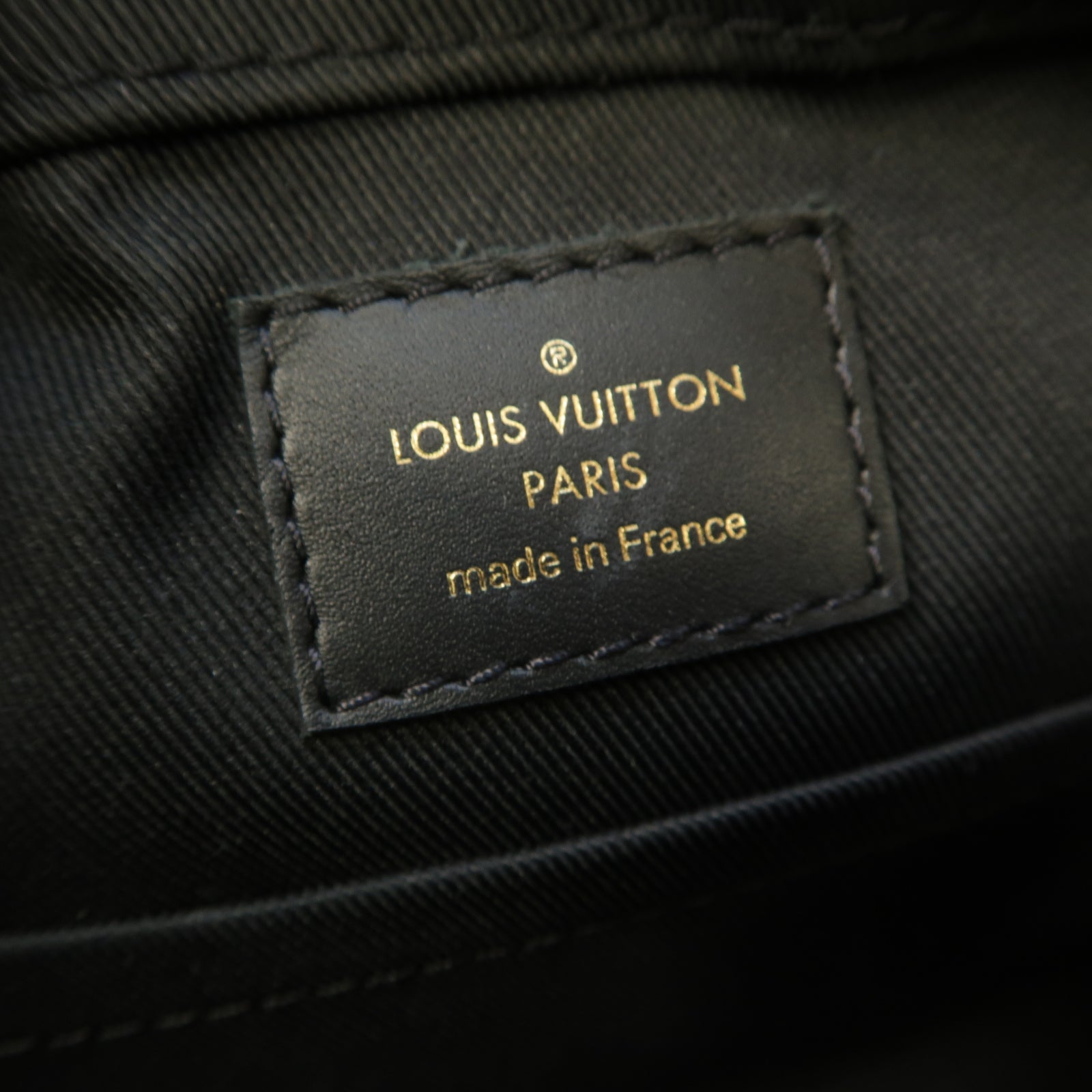 LOUIS VUITTON Monogram Saintonge 2way Shoulder Bag金扣手挽肩背兩用袋黑色/啡色
