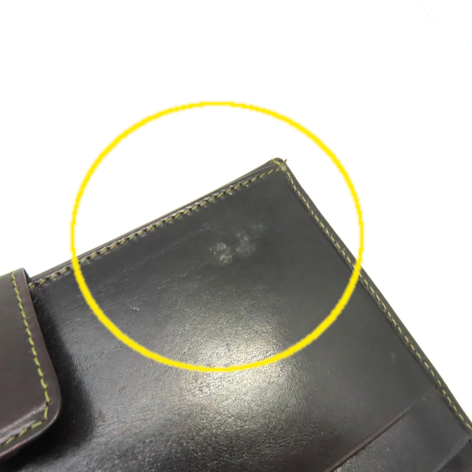 FENDI 【激減優惠】帆布/牛皮皮革Long Wallet長錢包啡色