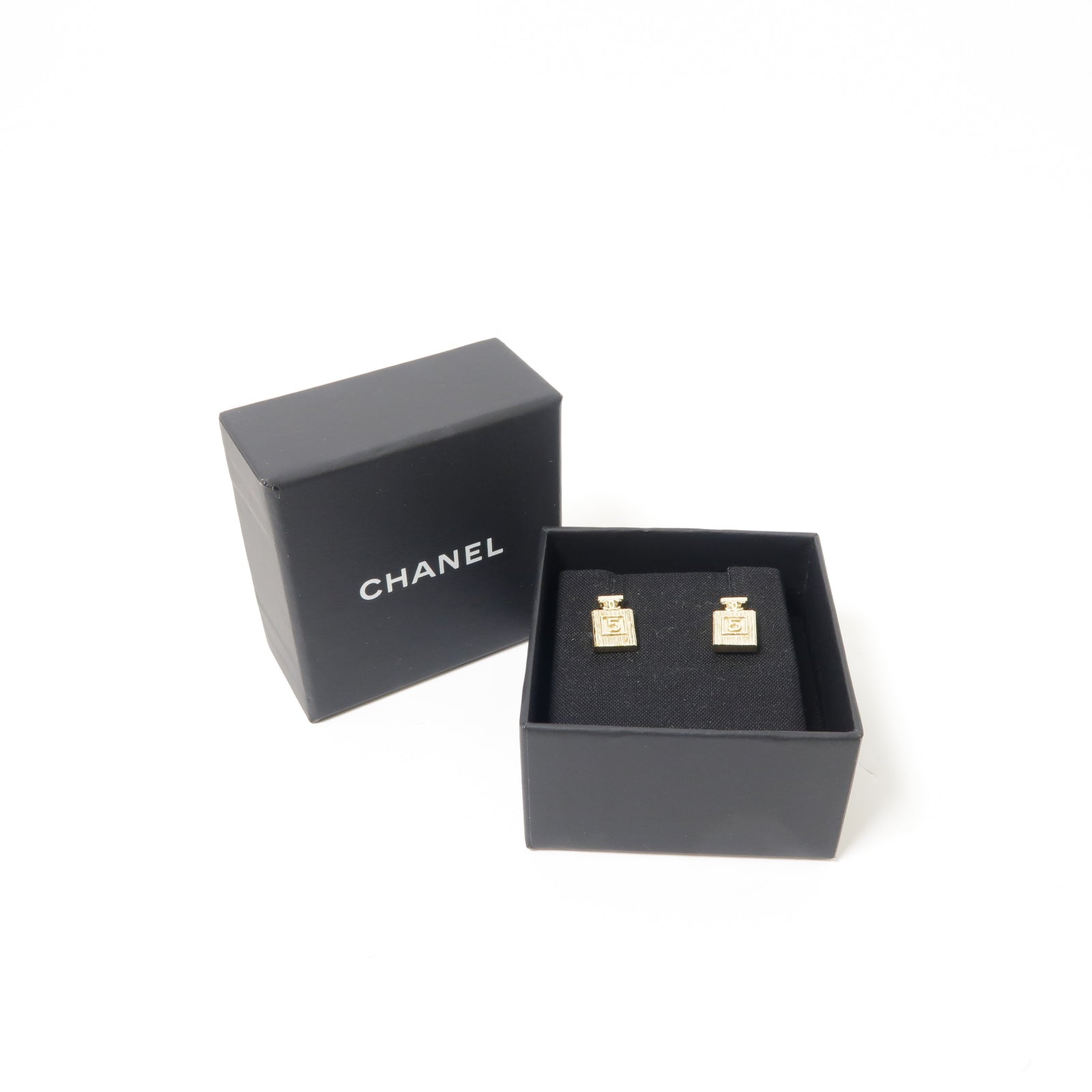 CHANEL 金屬Earrings耳環金色
