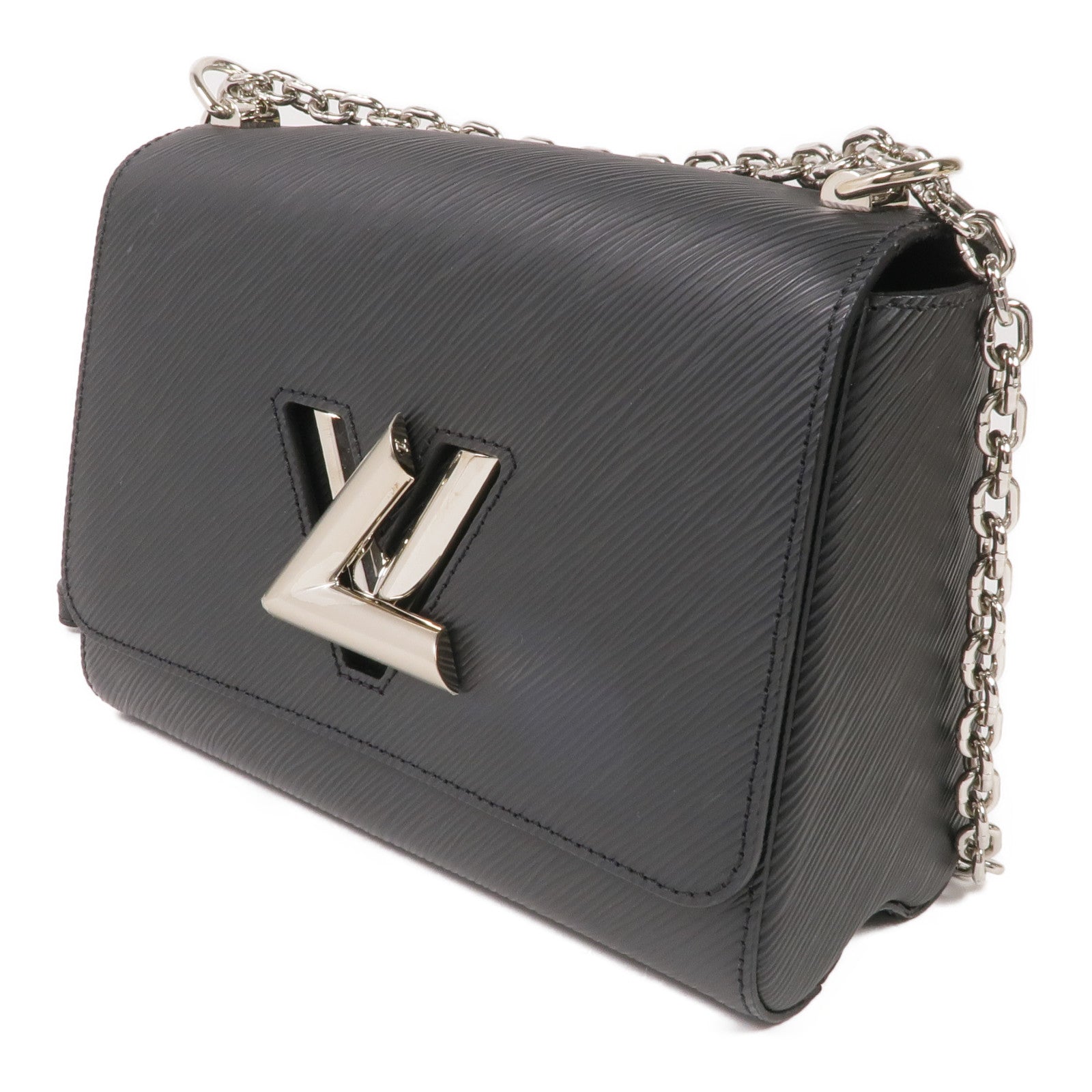 LOUIS VUITTON Epi Twist MM銀扣手挽肩背兩用袋