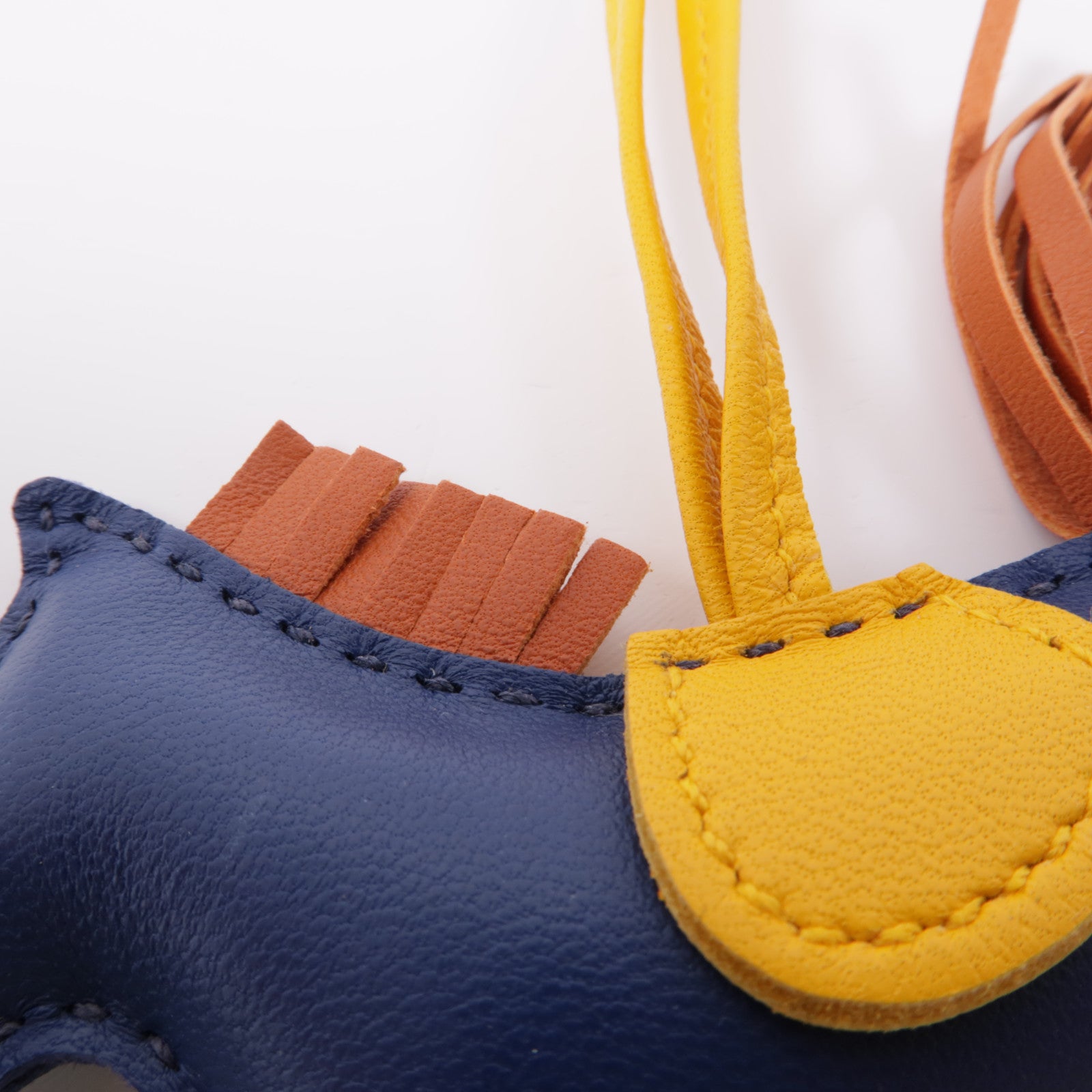 HERMES Milo/Swift皮革Rodeo PM掛飾